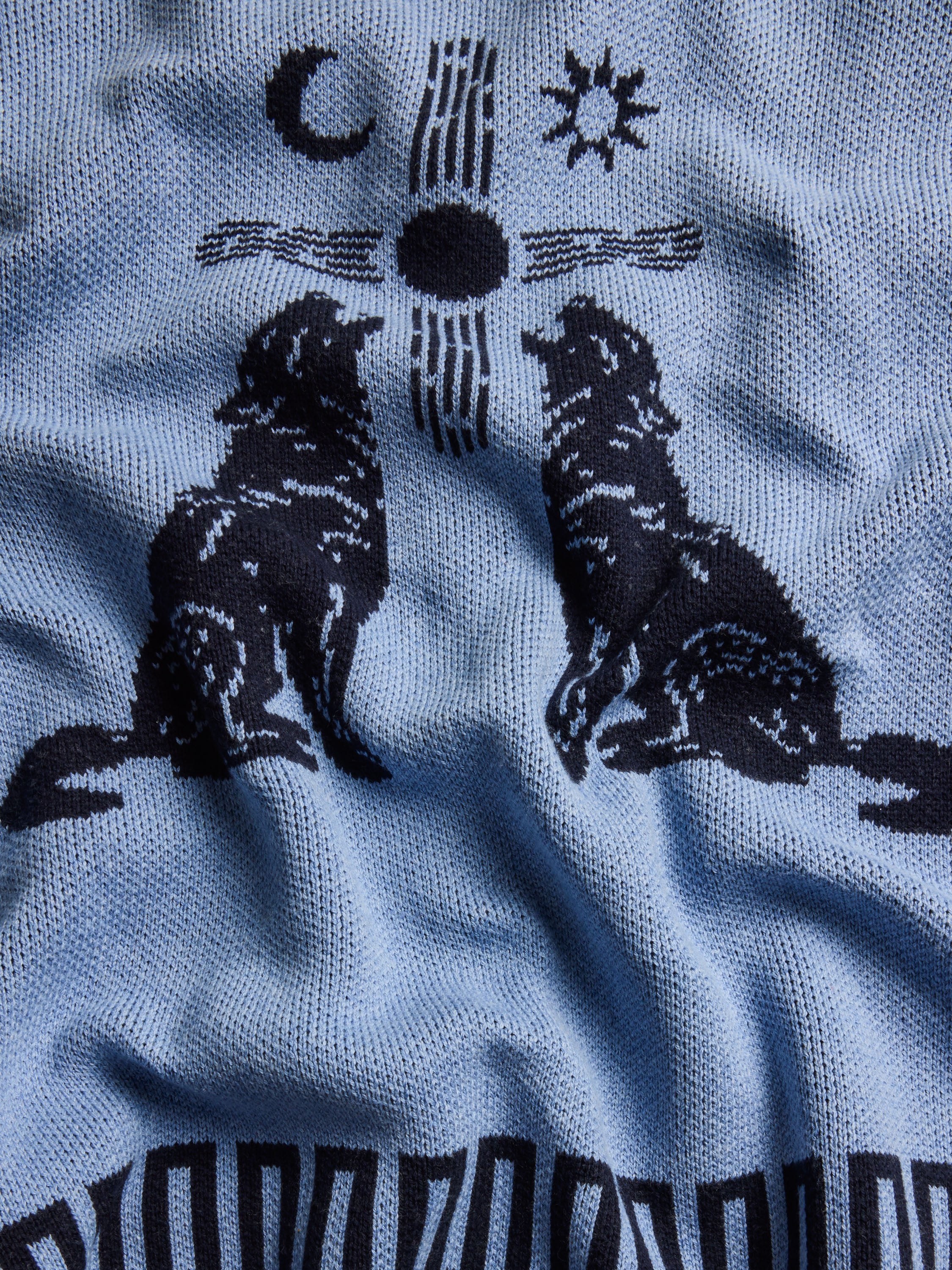 Howling Moon Full-Zip Shawl Cardigan - Image 5