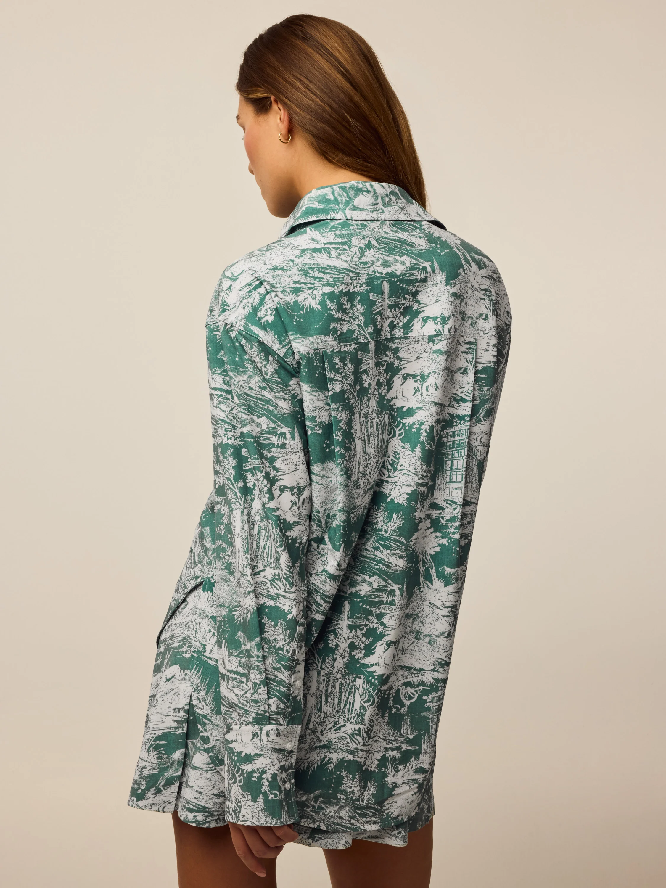 Huntress Toile Ashe Button-Down - Image 4