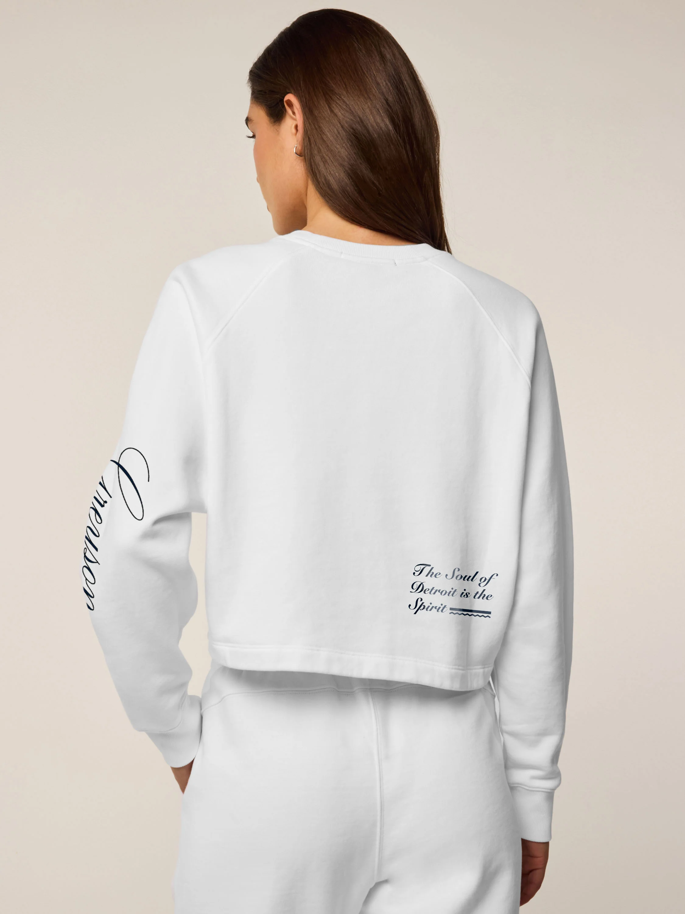 In Spirit Aspen Cropped Crewneck - Image 2