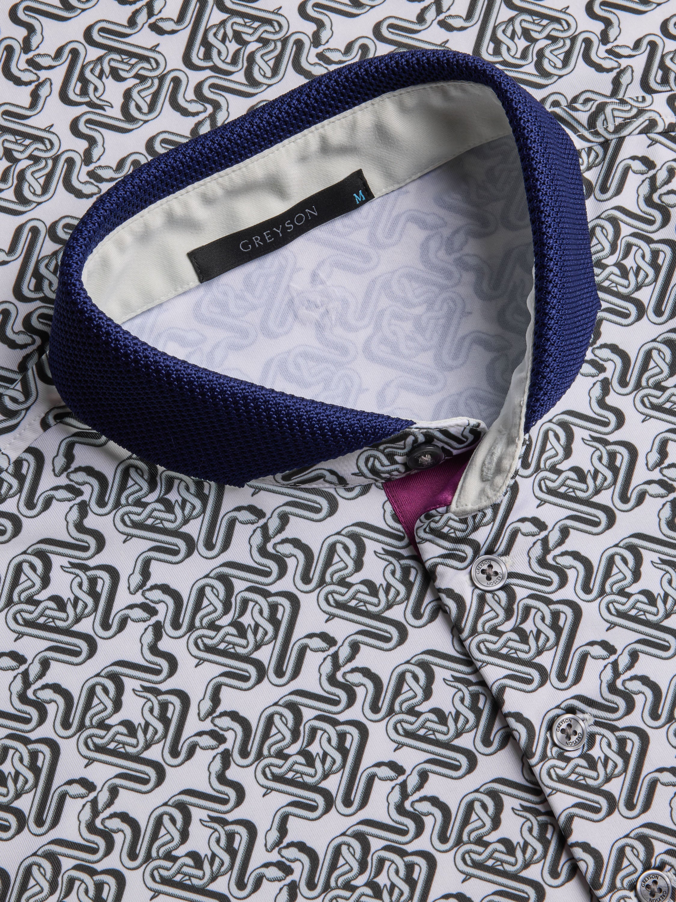 Intertwined Short Sleeve Polo - Image 3