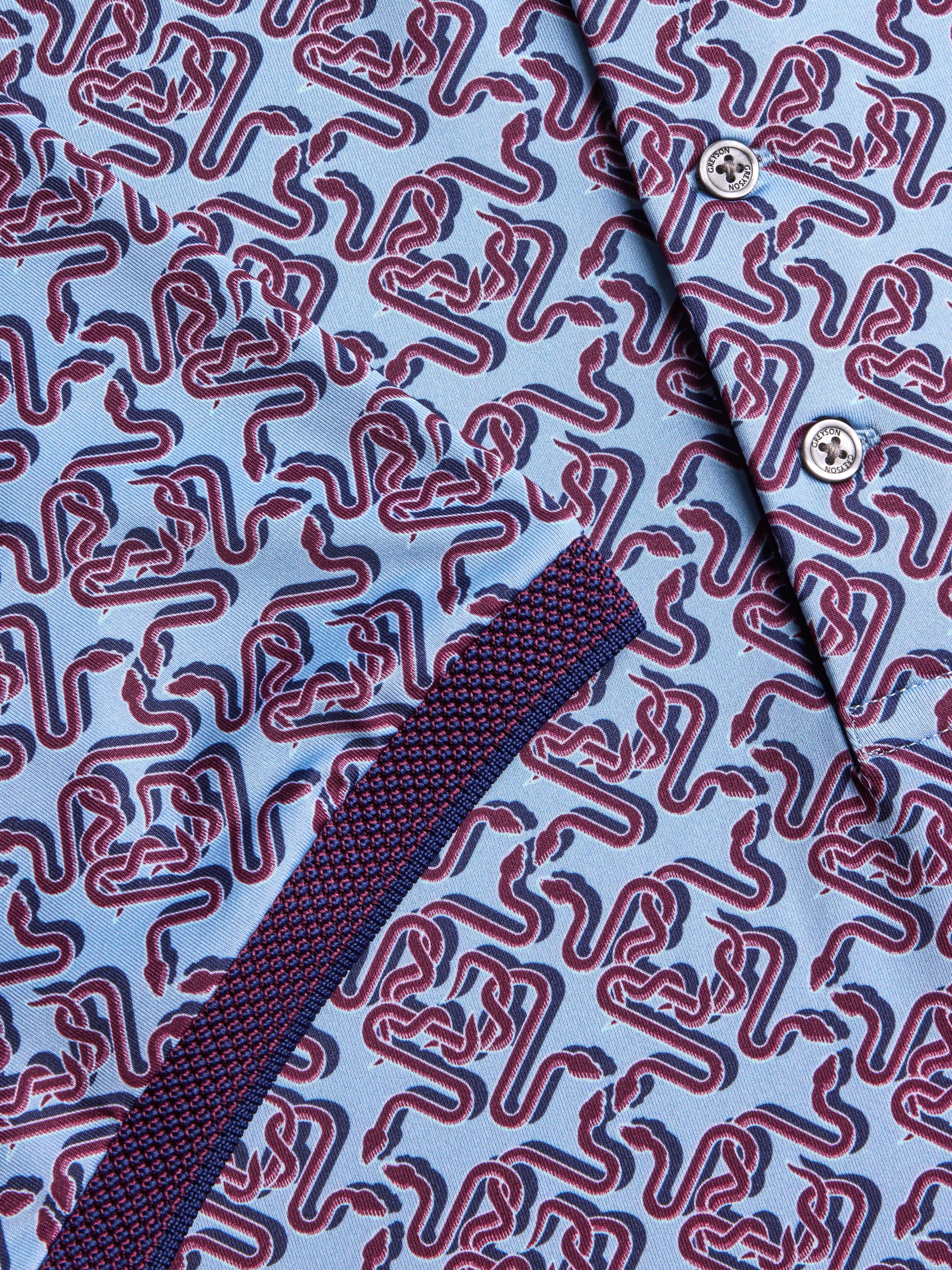 Intertwined Short Sleeve Polo - Image 9