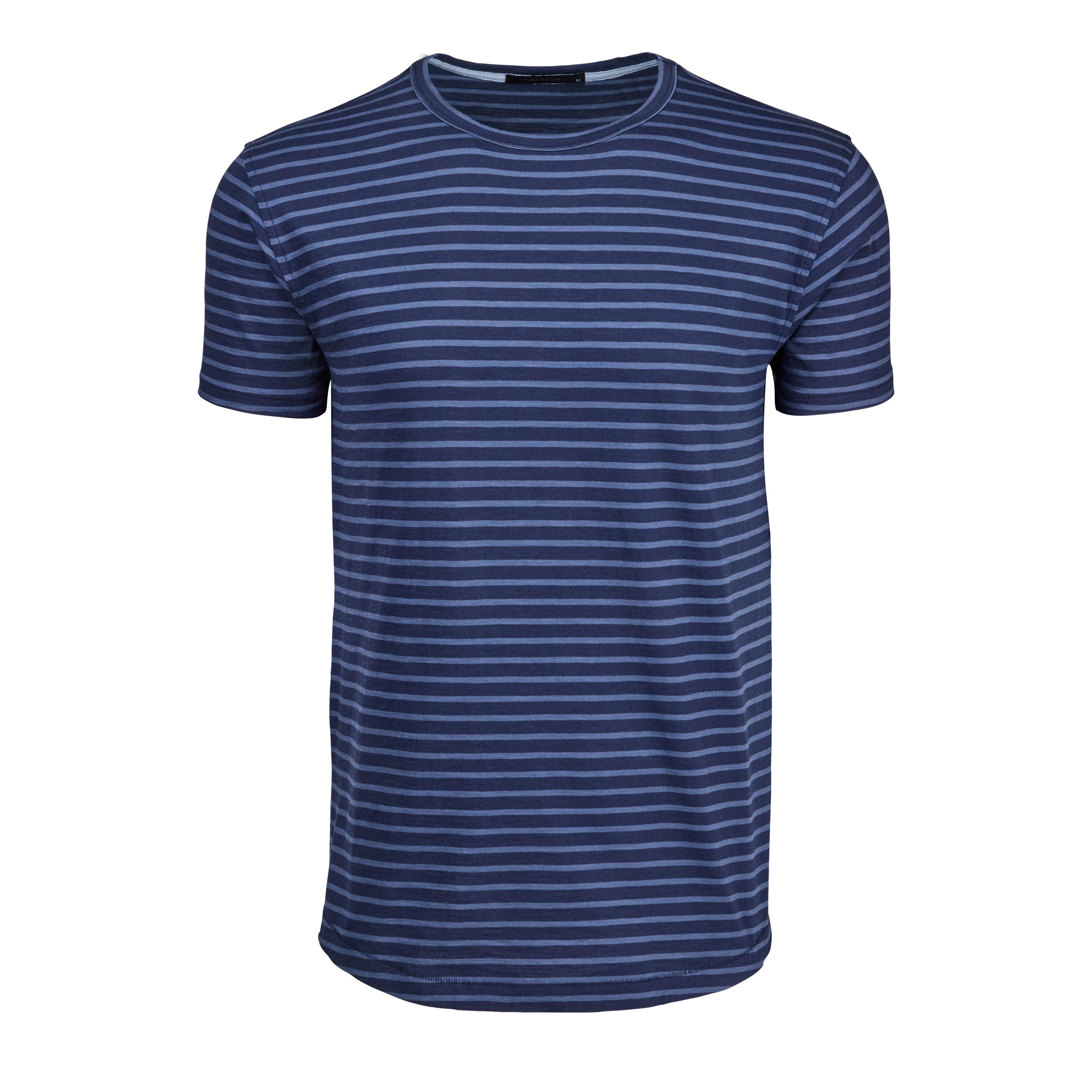 Alpha Slub Striped Short Sleeve Tee - Image 2