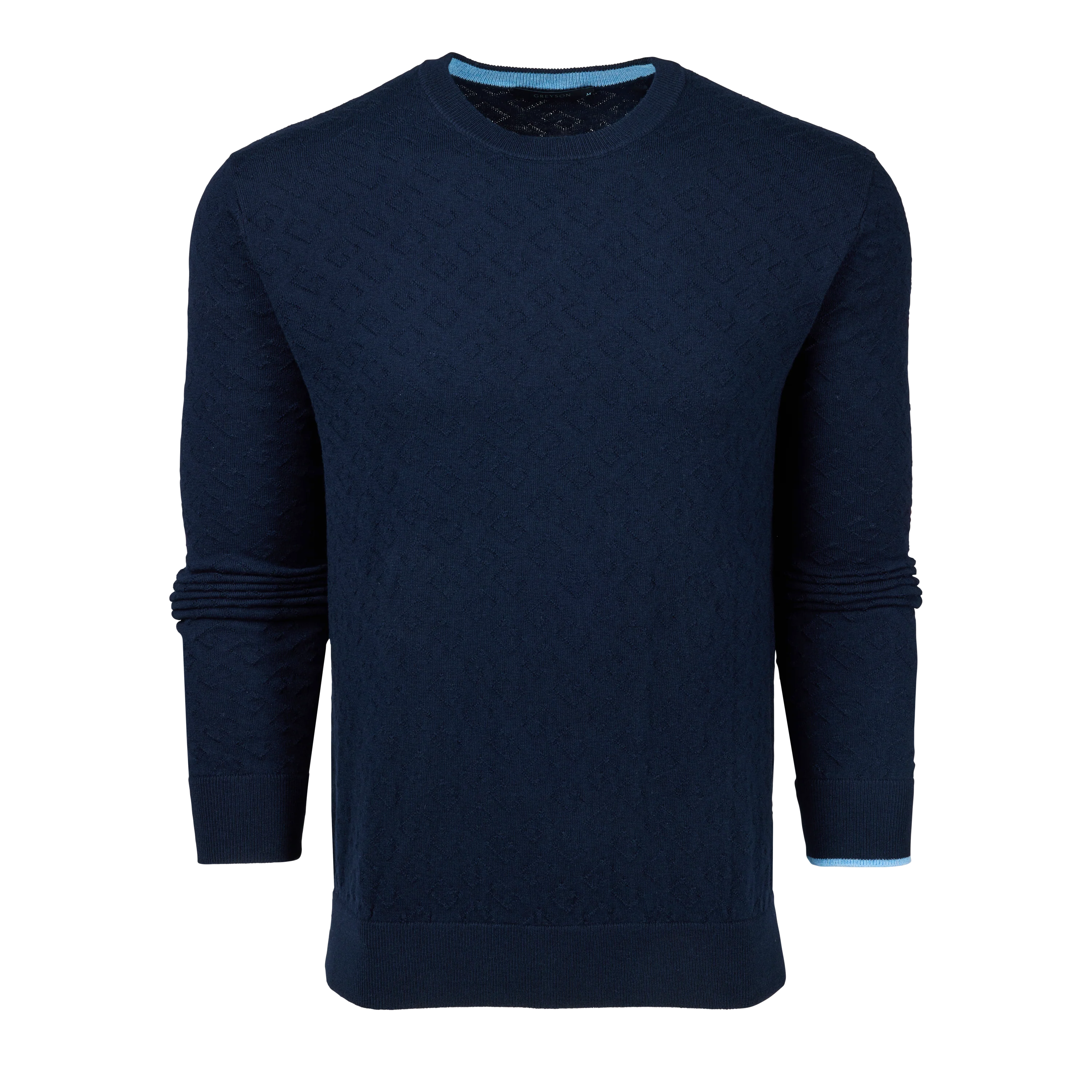 Manitou Jacquard Crewneck Sweater