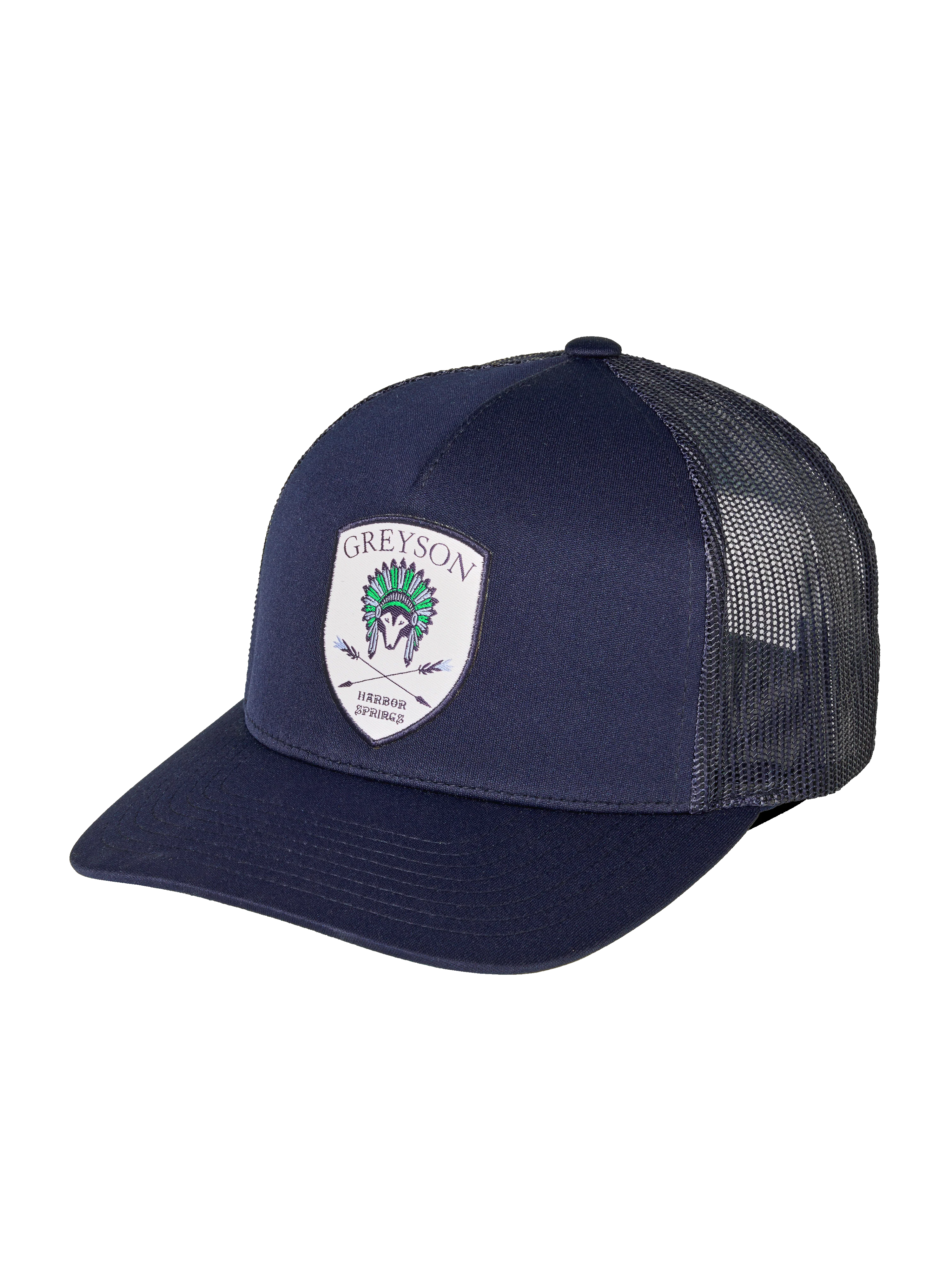 Members Only Wise Wolf Shield Trucker Hat