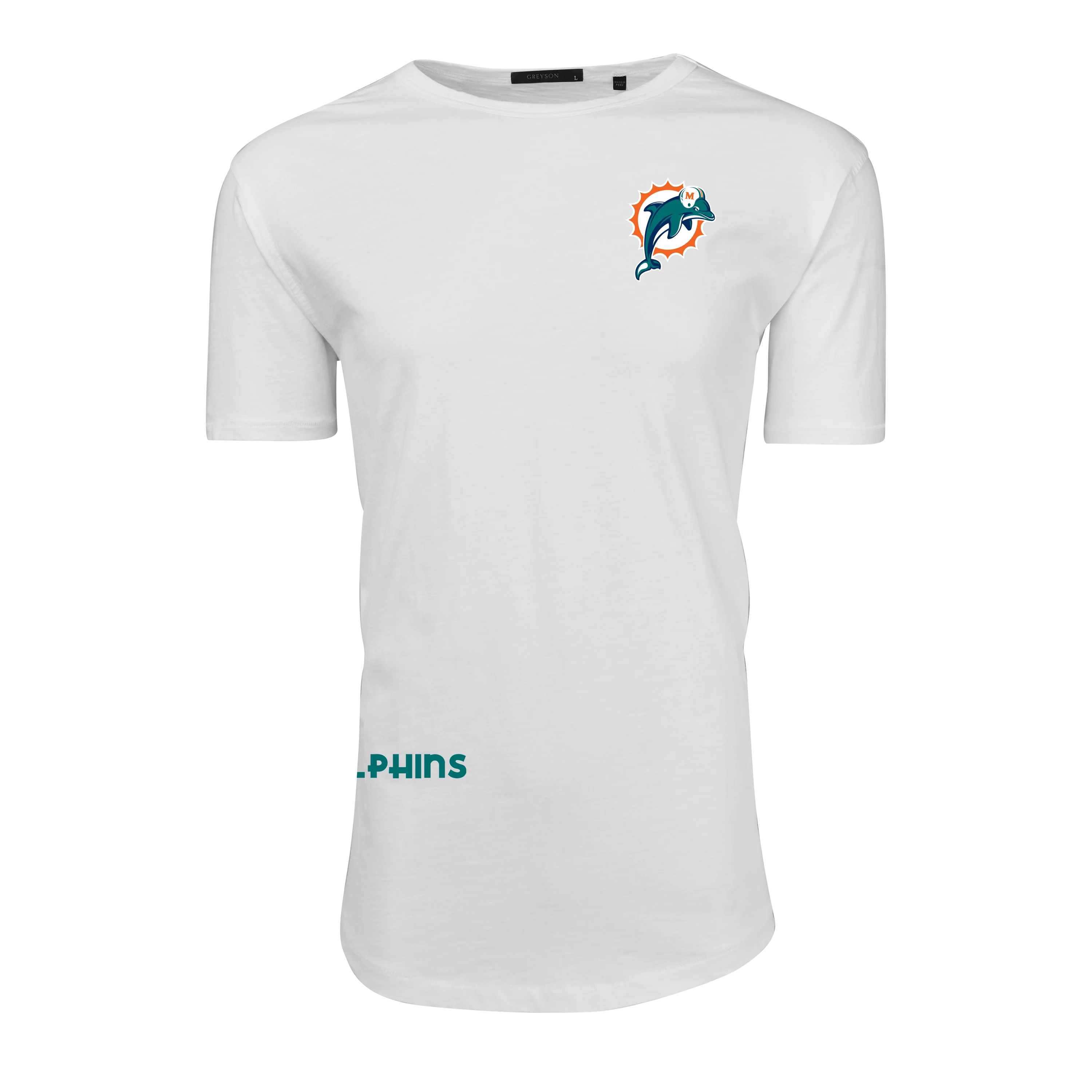 Miami Dolphins Vintage Alpha Slub Tee