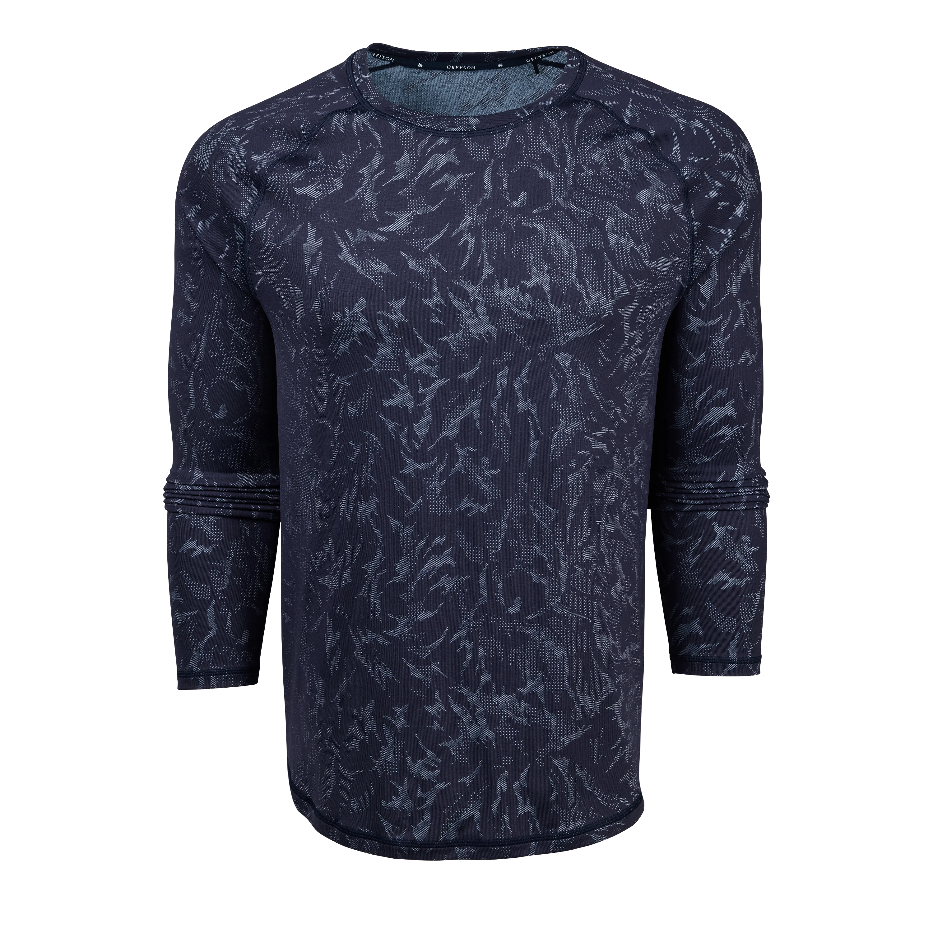 Kennebec Midas Wolf Camo Long Sleeve Sport Tee