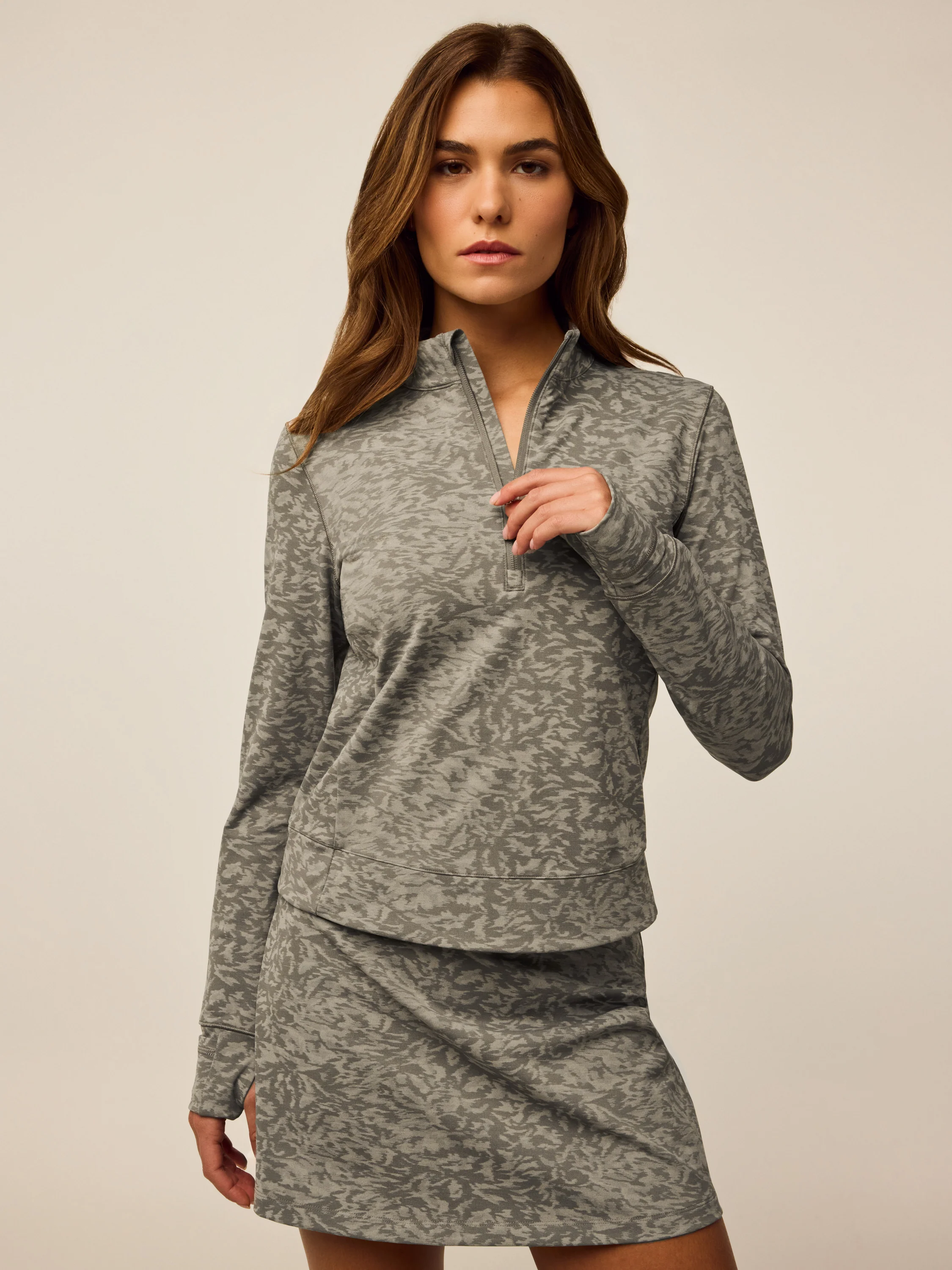 Midas Wolf Halley Jacquard Quarter-Zip