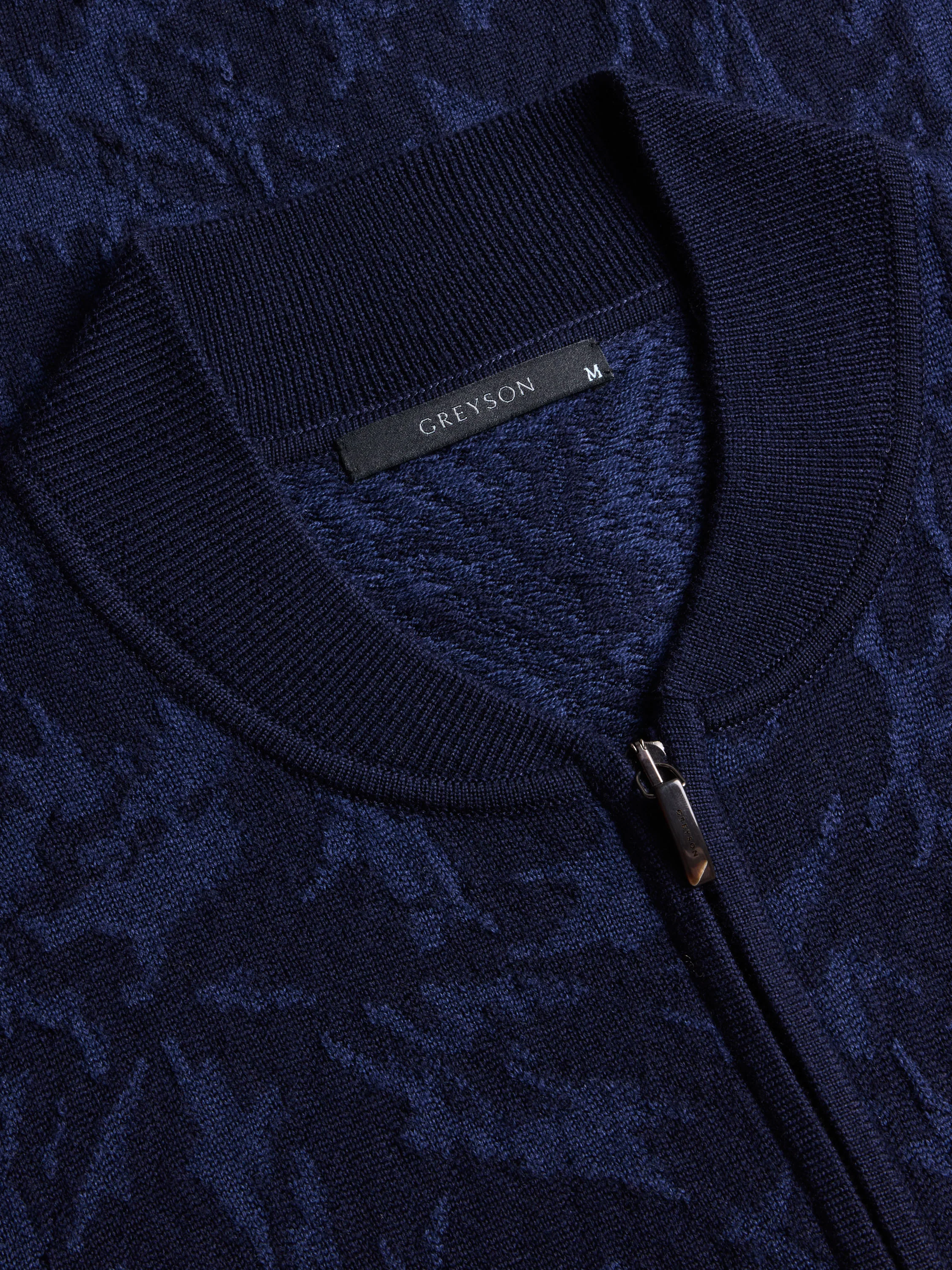 Midas Wolf Sagaponack Full-Zip Sweater - Image 4