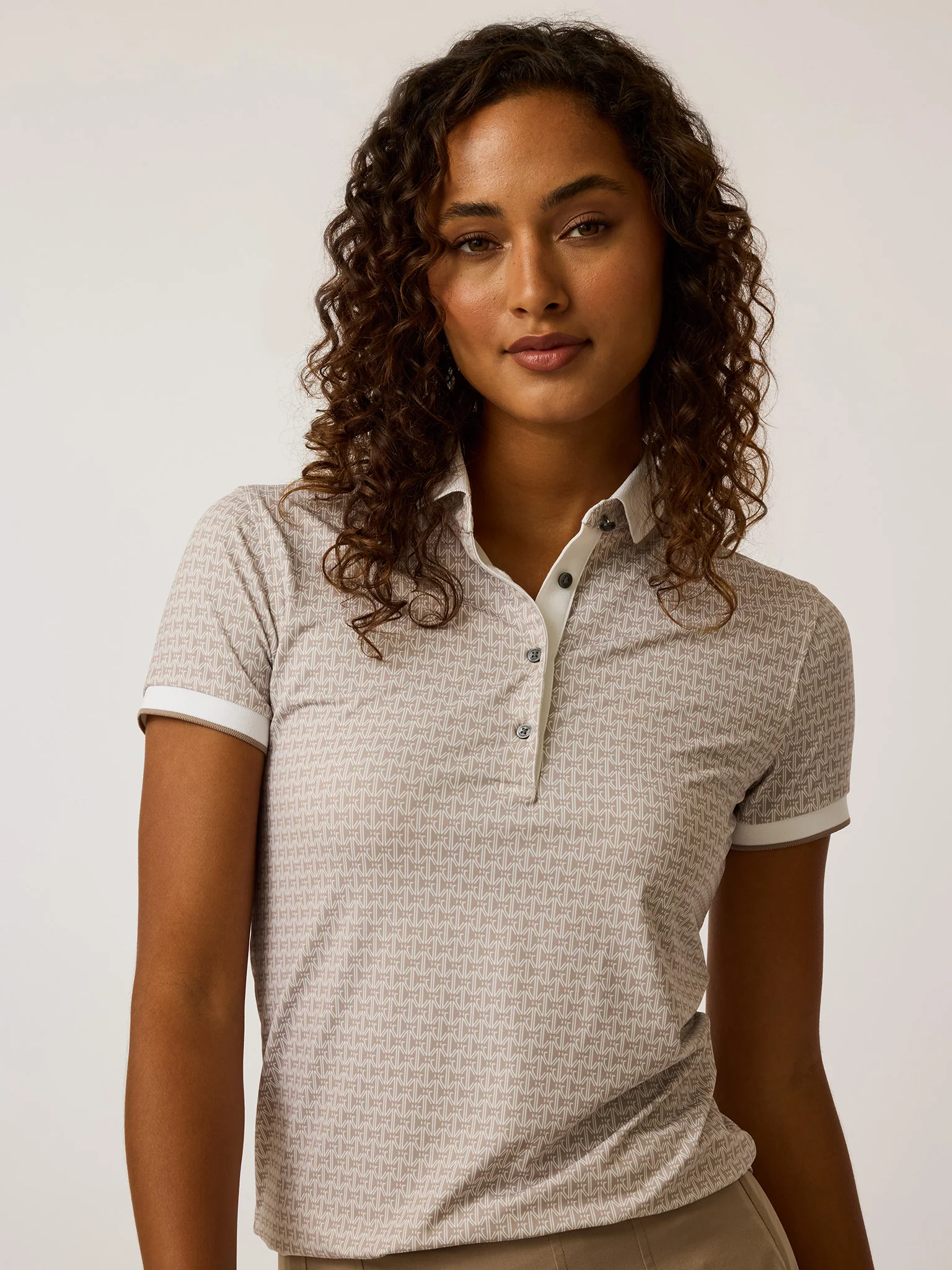 Monogram Scarlett Polo