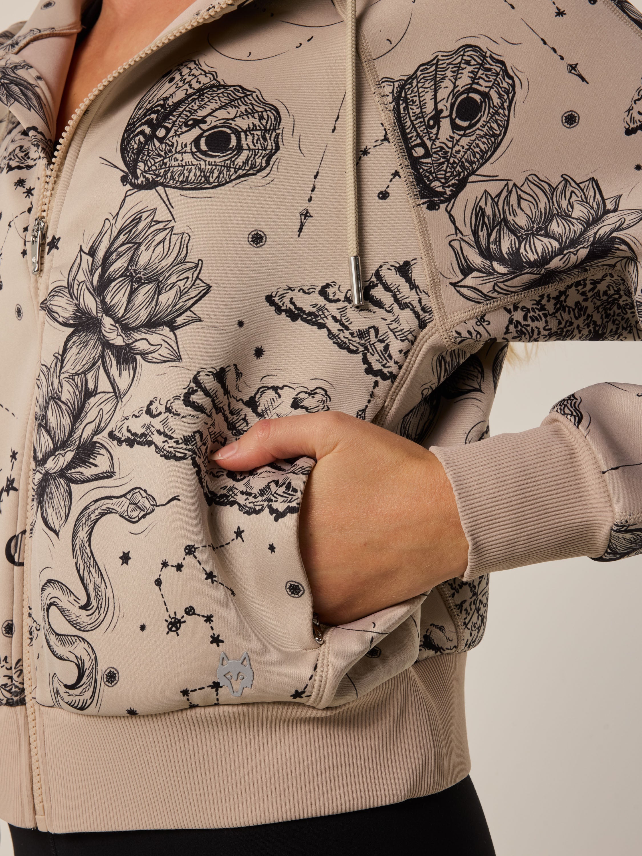 Moon Diamond Kristina Full-Zip Hoodie - Image 4