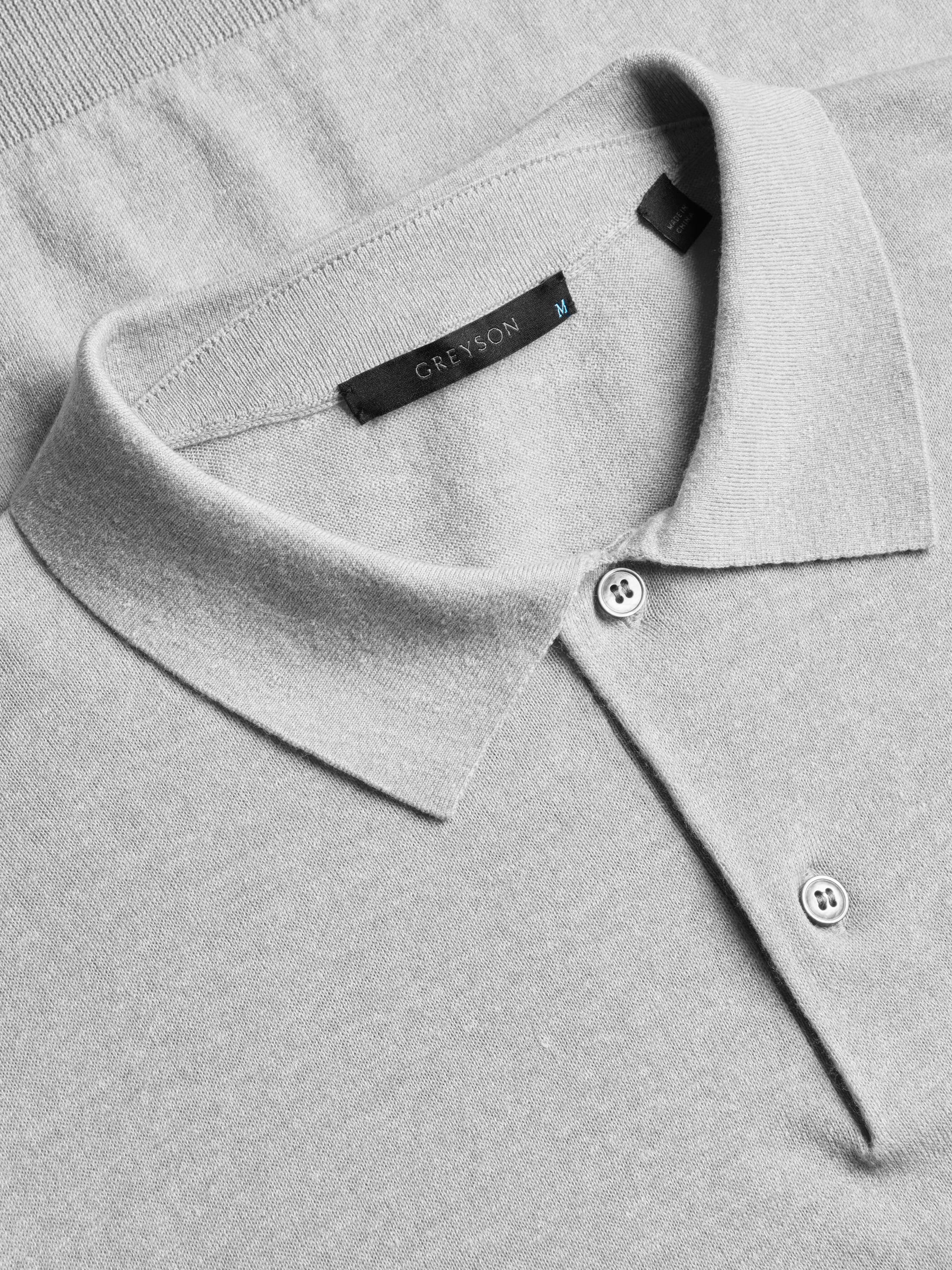Napeague Short Sleeve Sweater Polo - Image 12