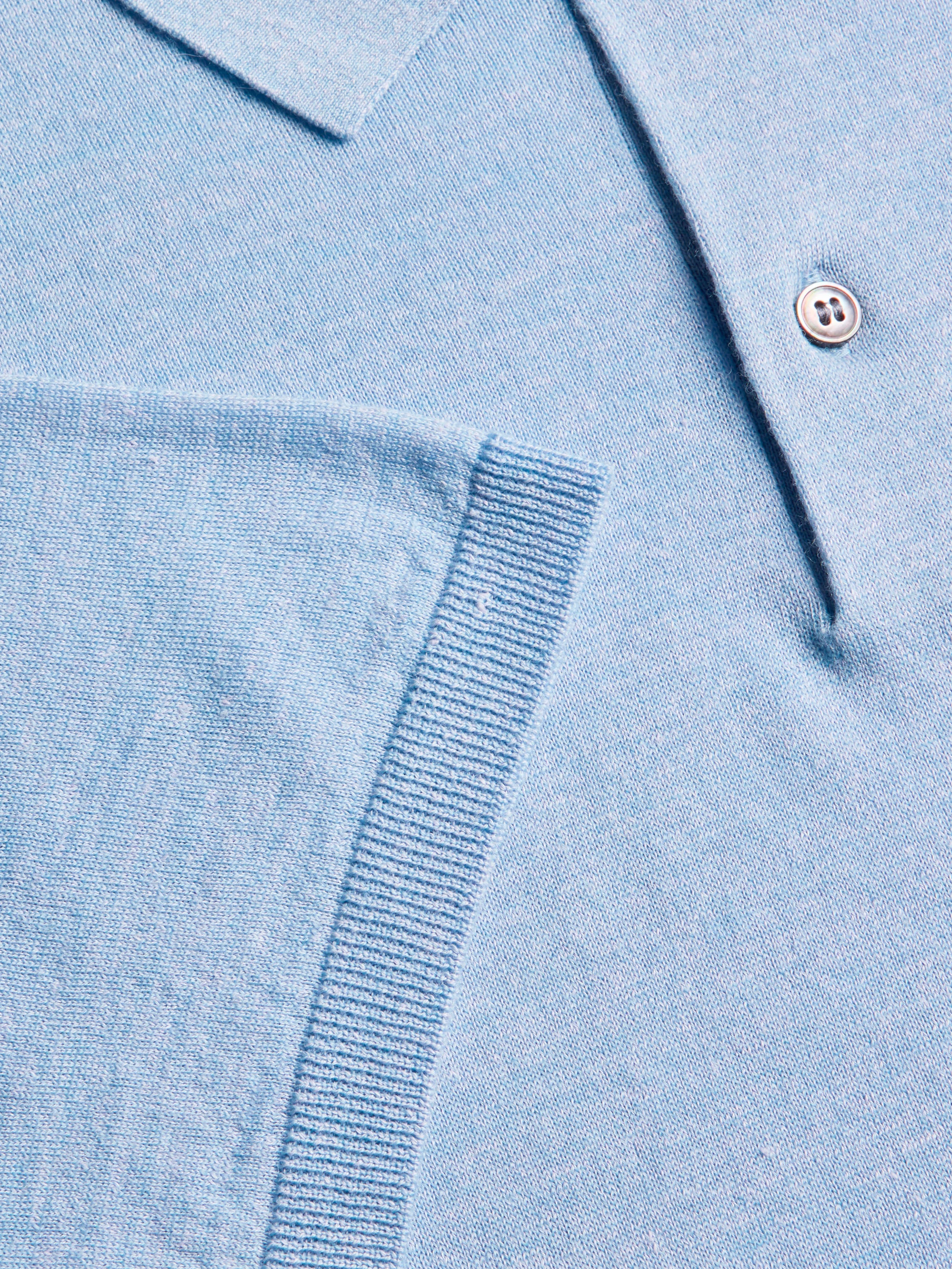 Napeague Short Sleeve Sweater Polo - Image 18