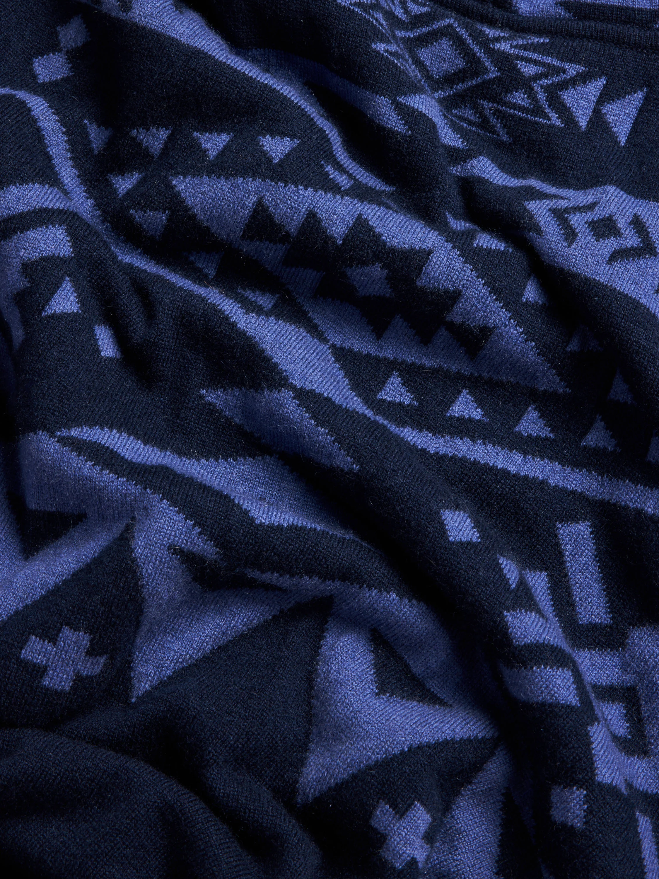 Nordic Fair Isle Sweater Hoodie - Image 5