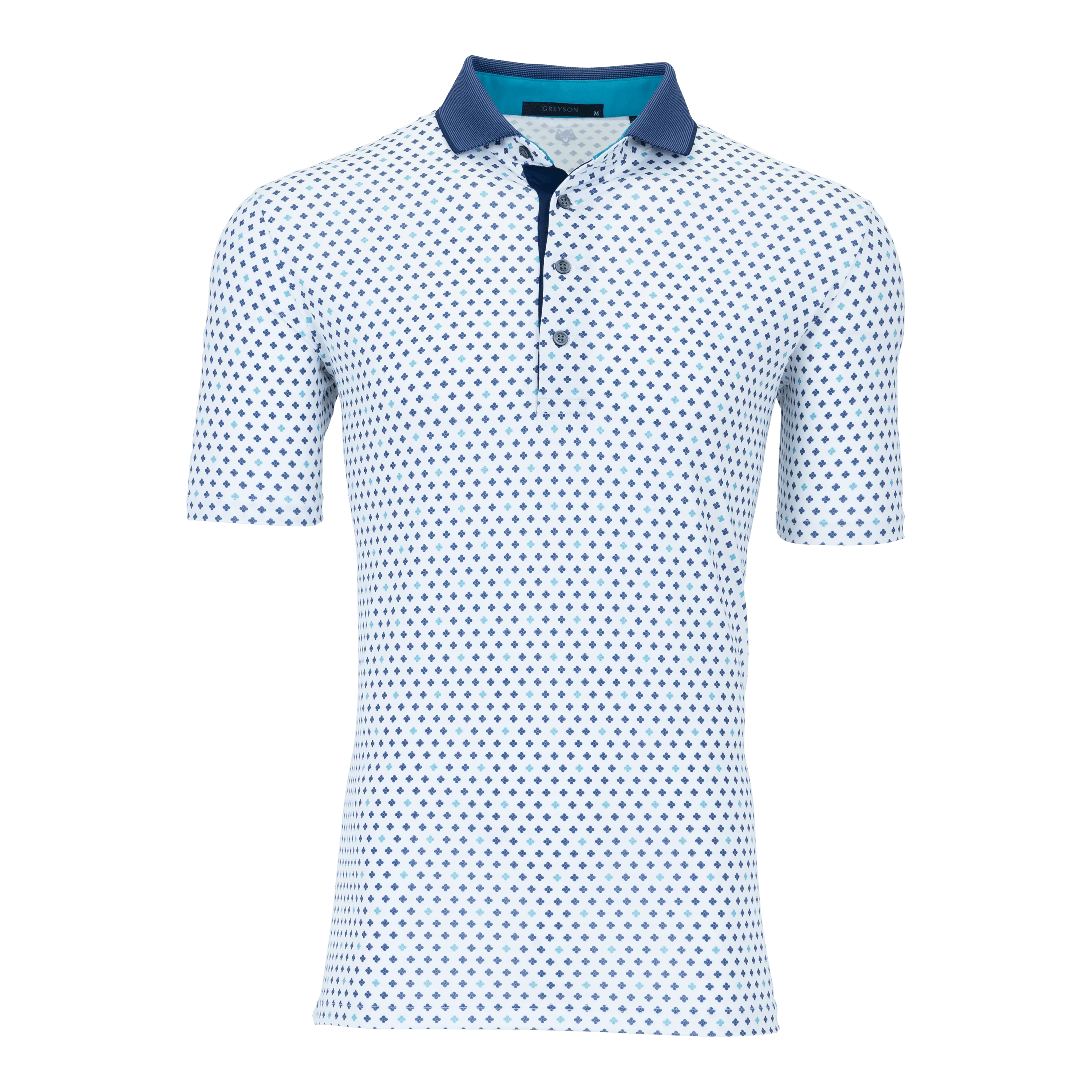 Old English Floral Polo