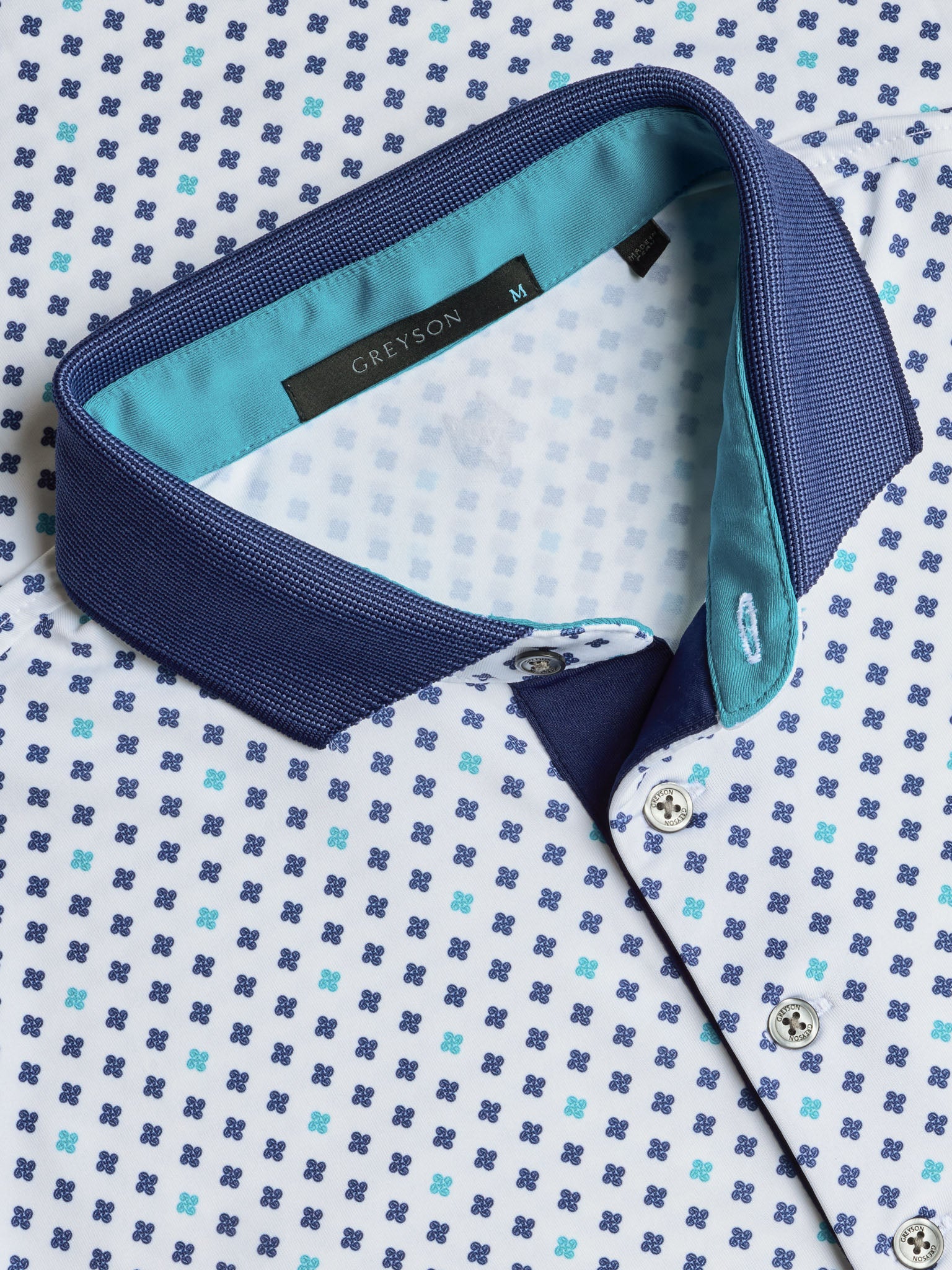 Old English Floral Polo - Image 3