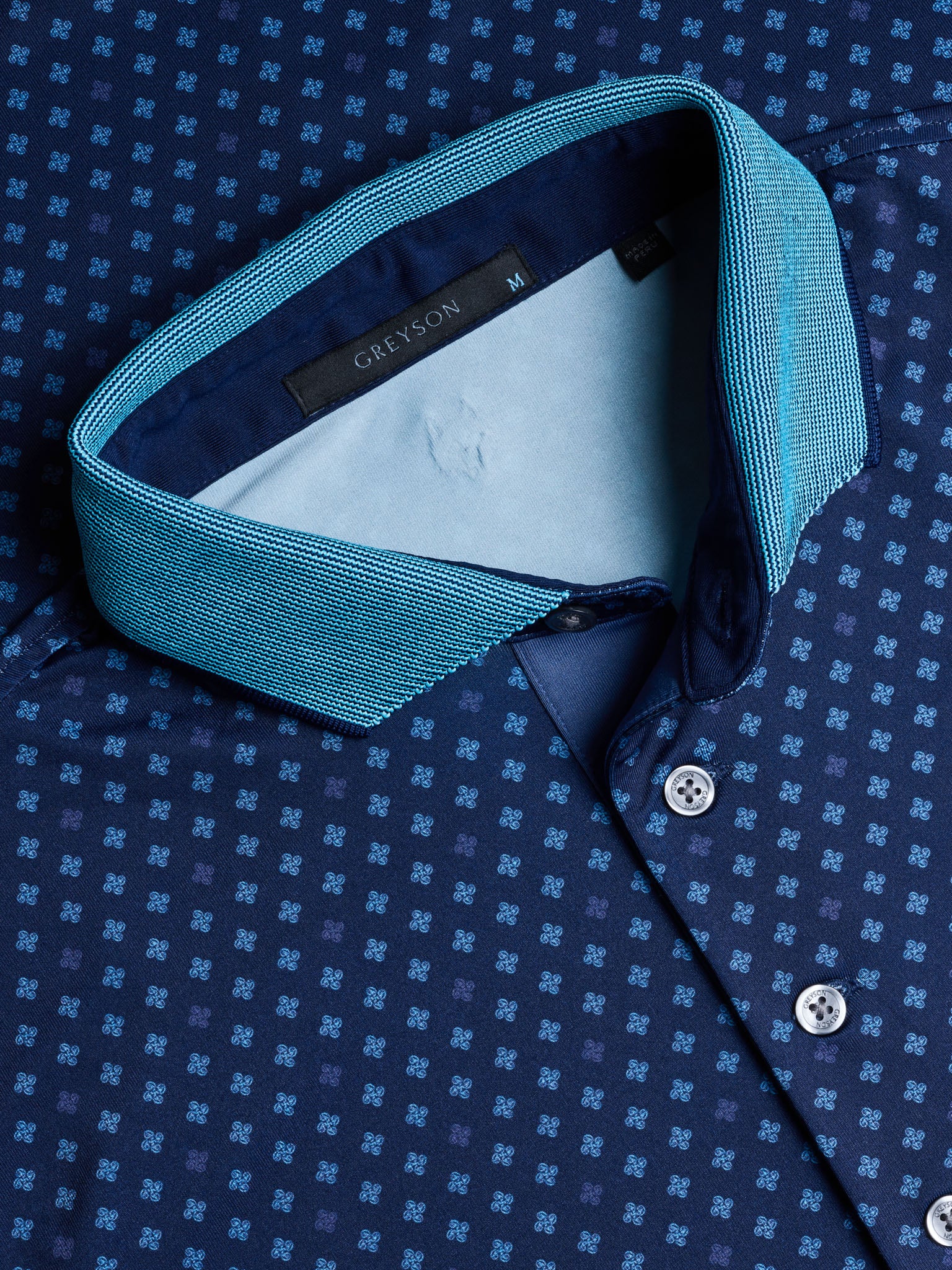 Old English Floral Polo - Image 6