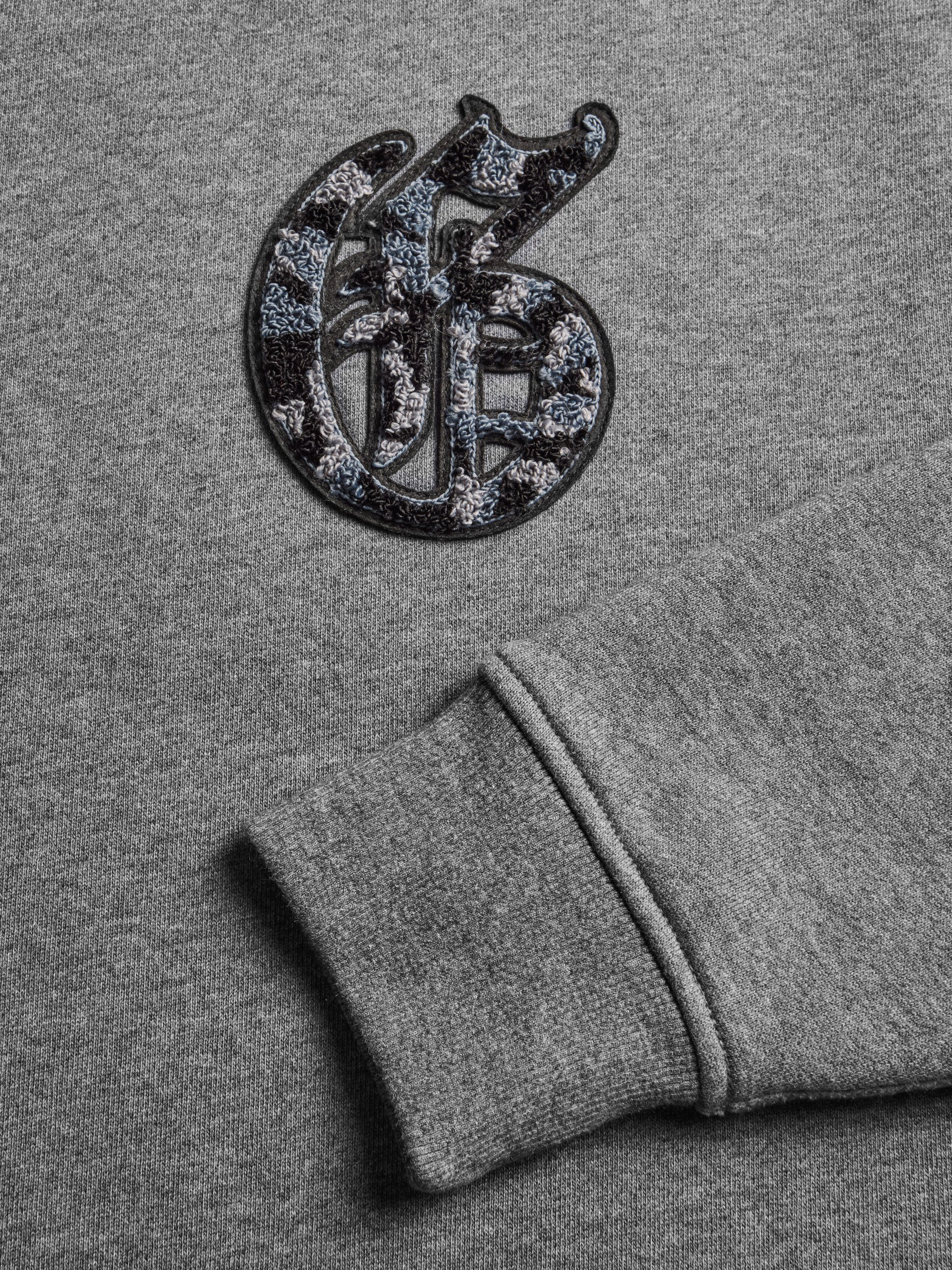 Old English "G" Chenille Aspen Crewneck - Image 3