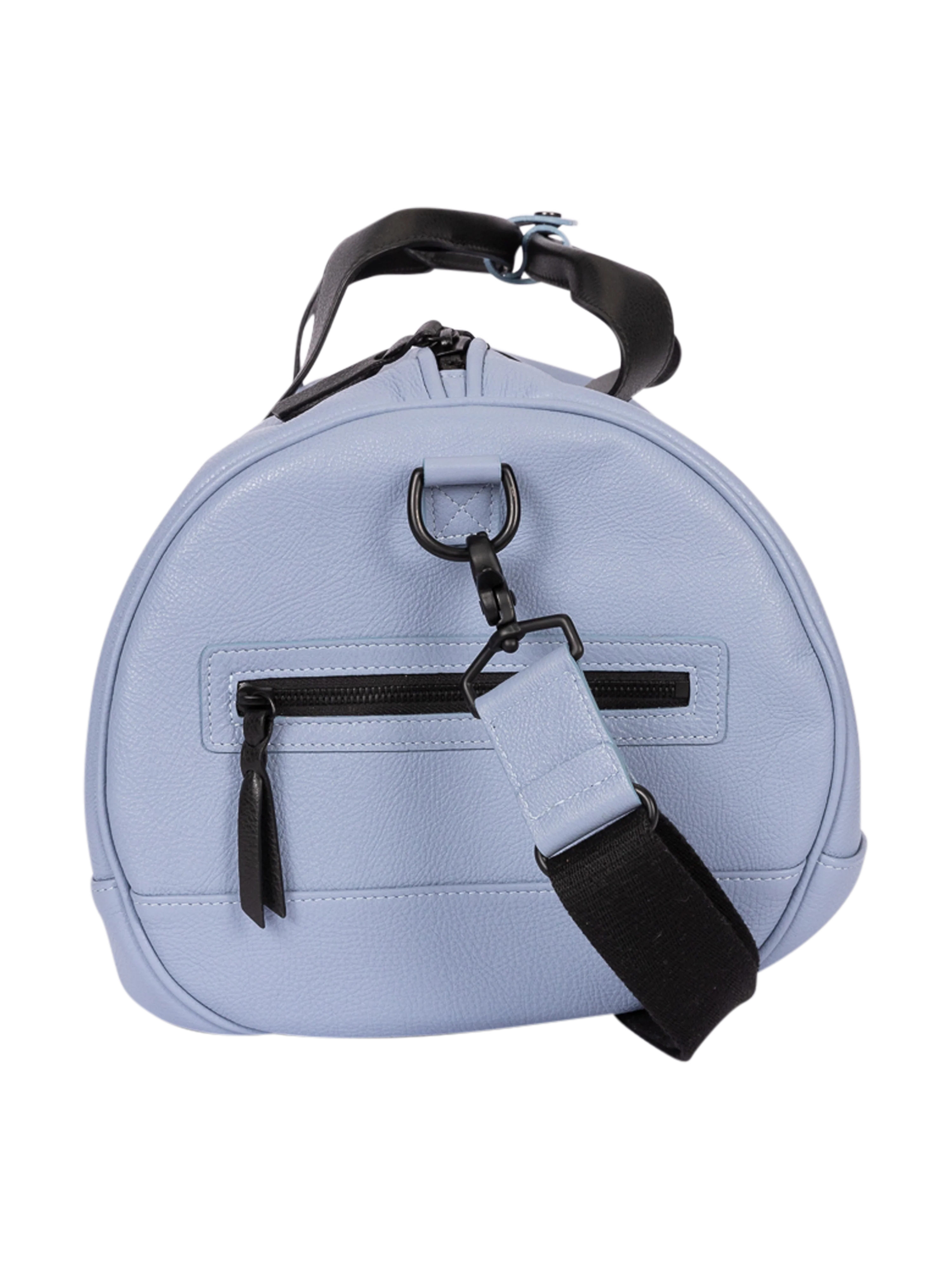 Pebbled Leather Duffle Bag - Image 3