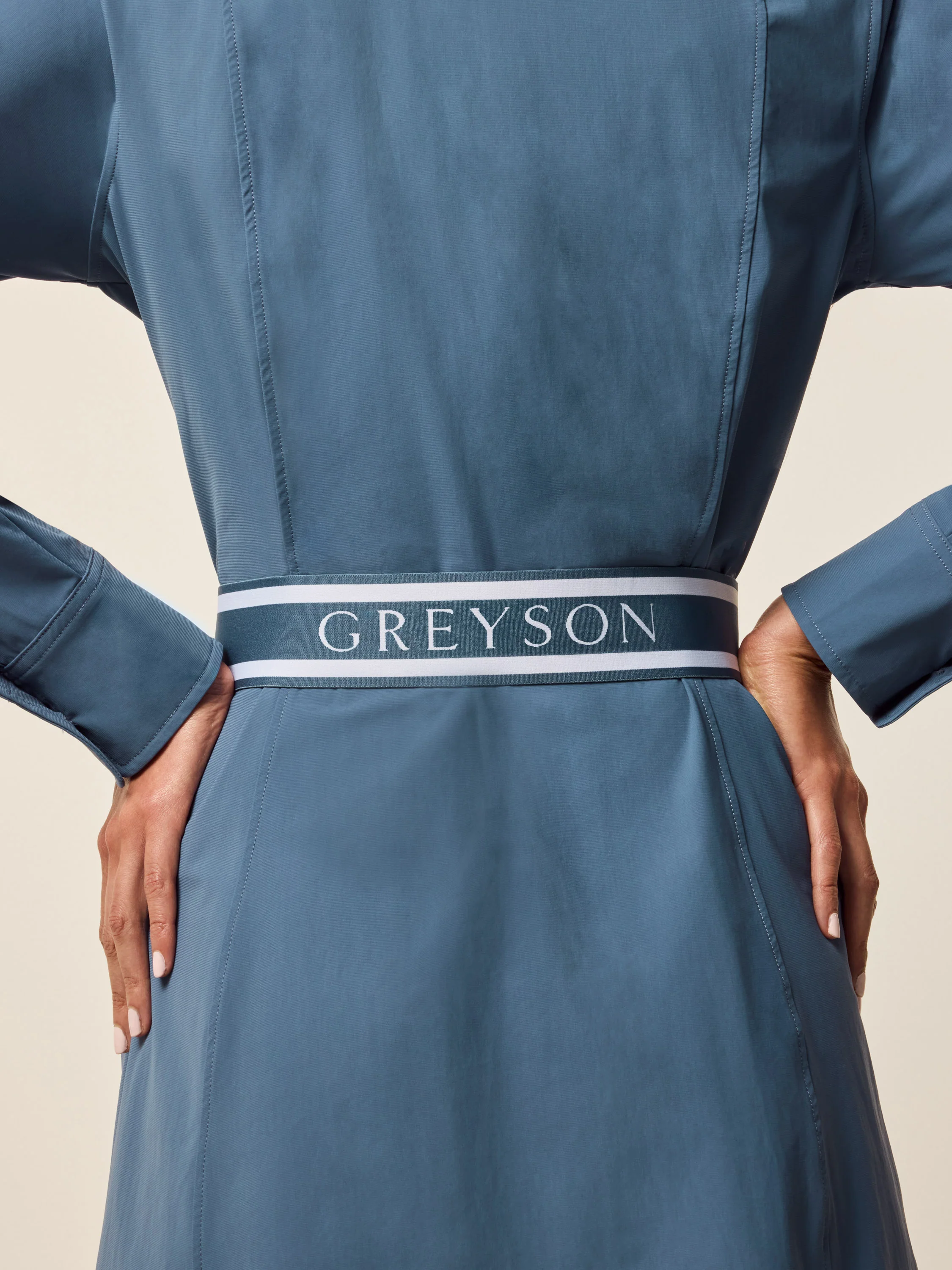 Phoenix Long Sleeve Belted Dress - Image 4