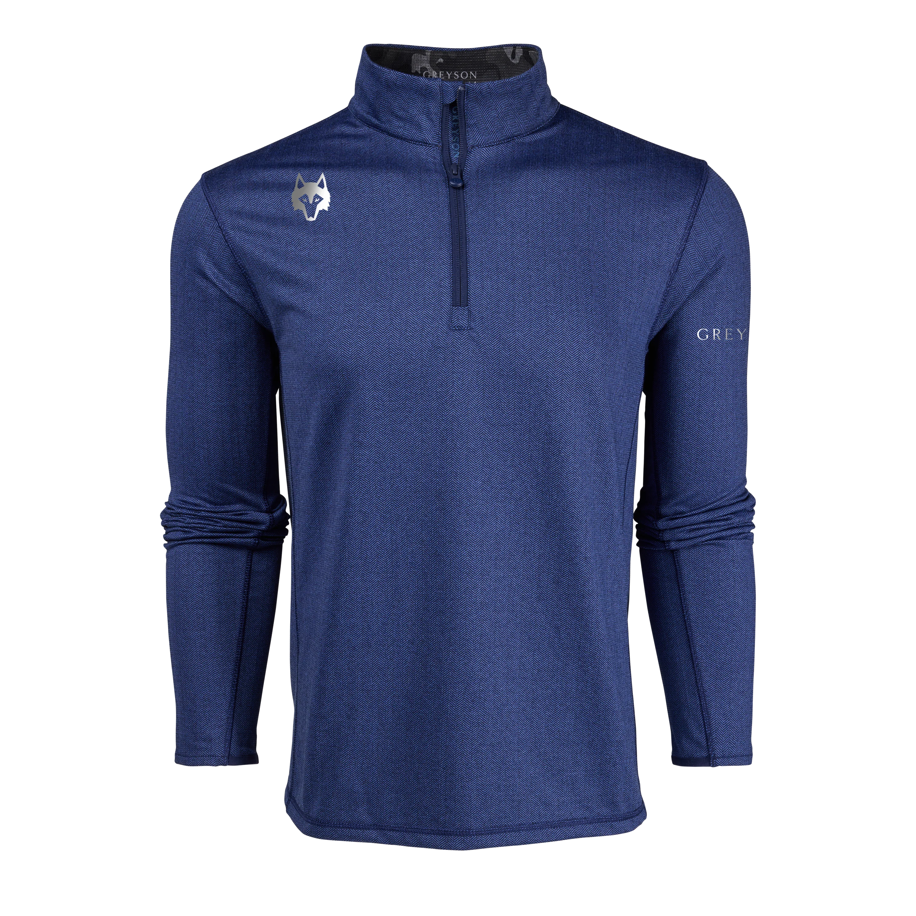 Players Club Colorado Herringbone Quarter-Zip