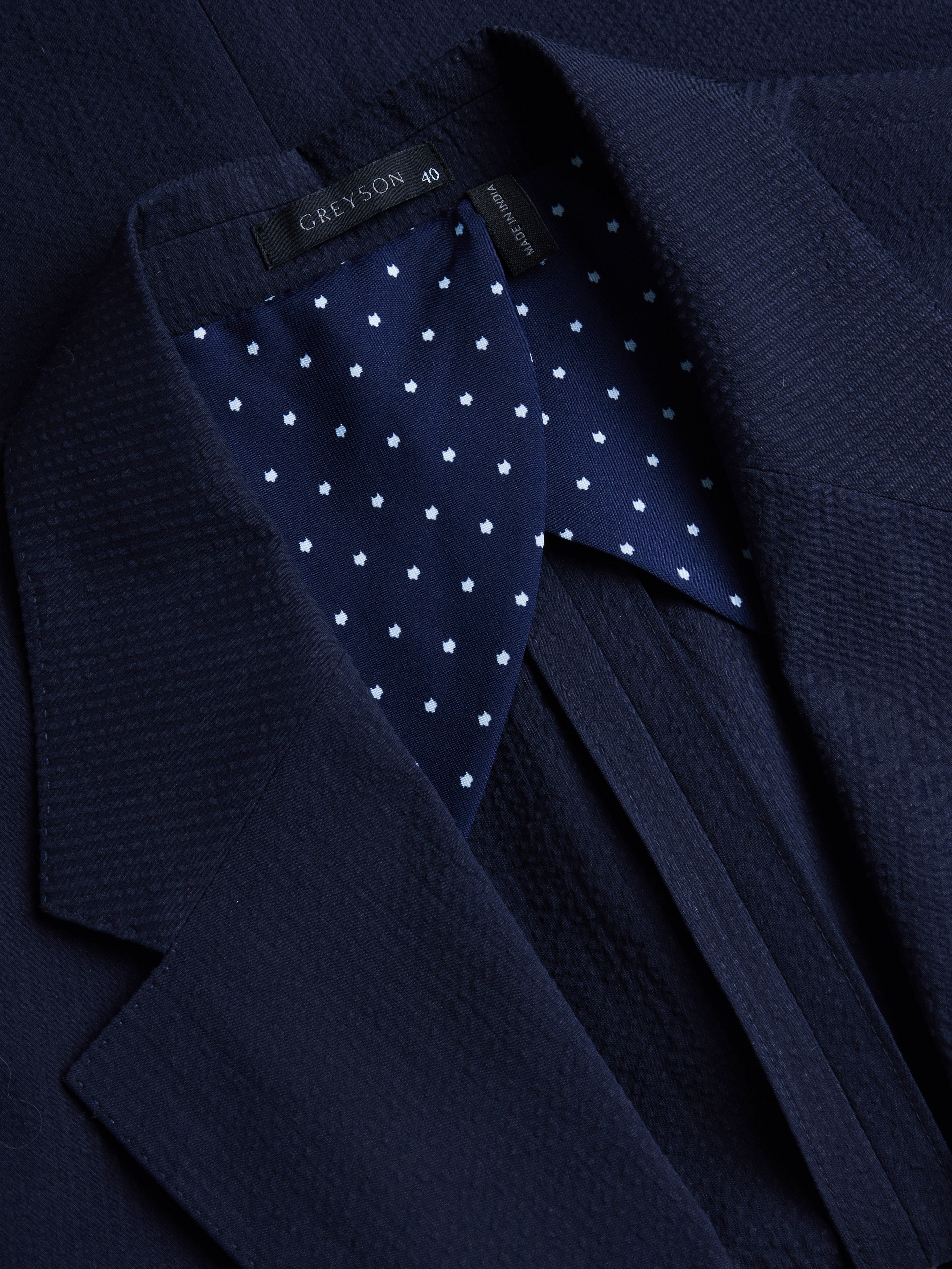 Rhodes Seersucker Blazer - Image 4