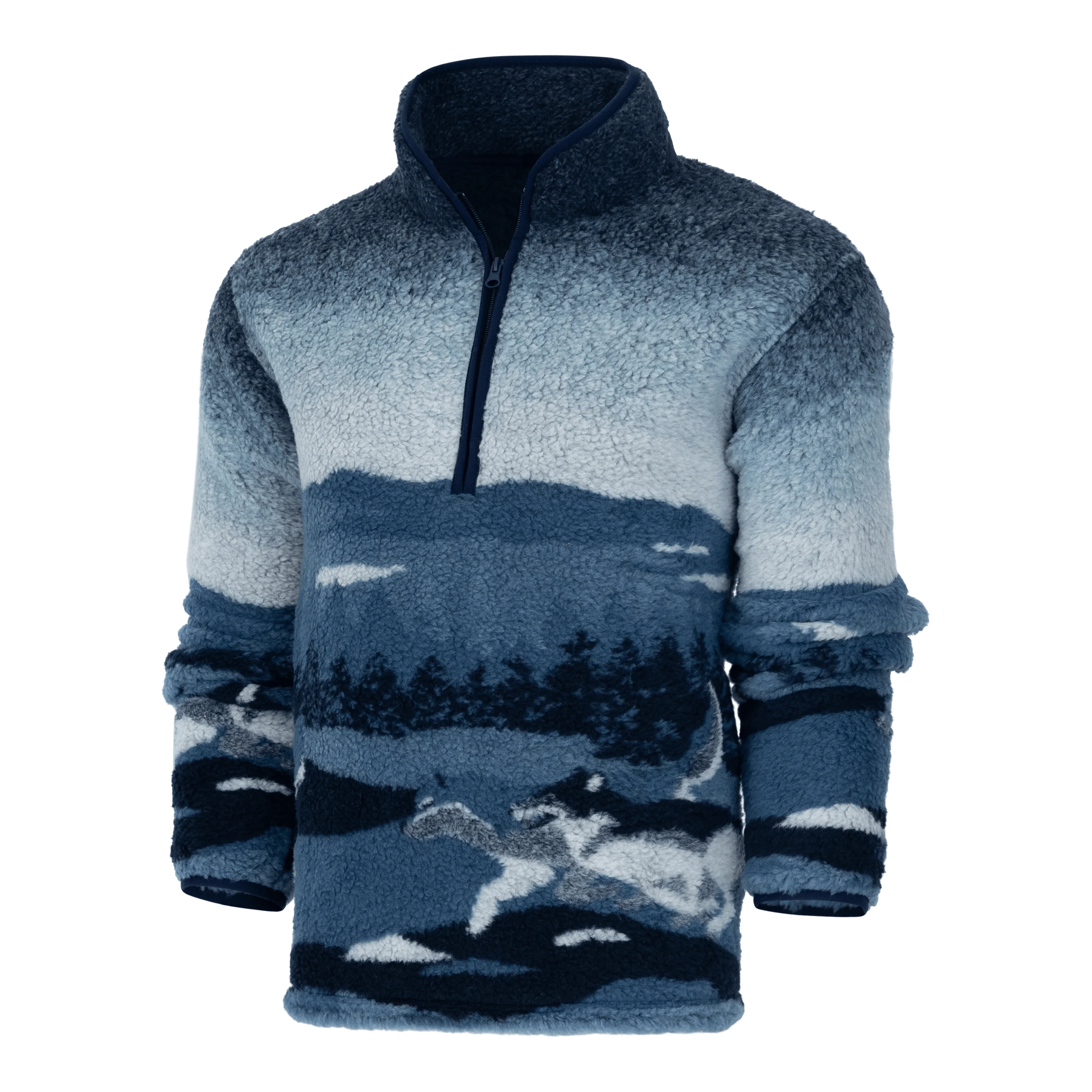 Rocky Mountain Wolf Sherpa Half-Zip - Image 2