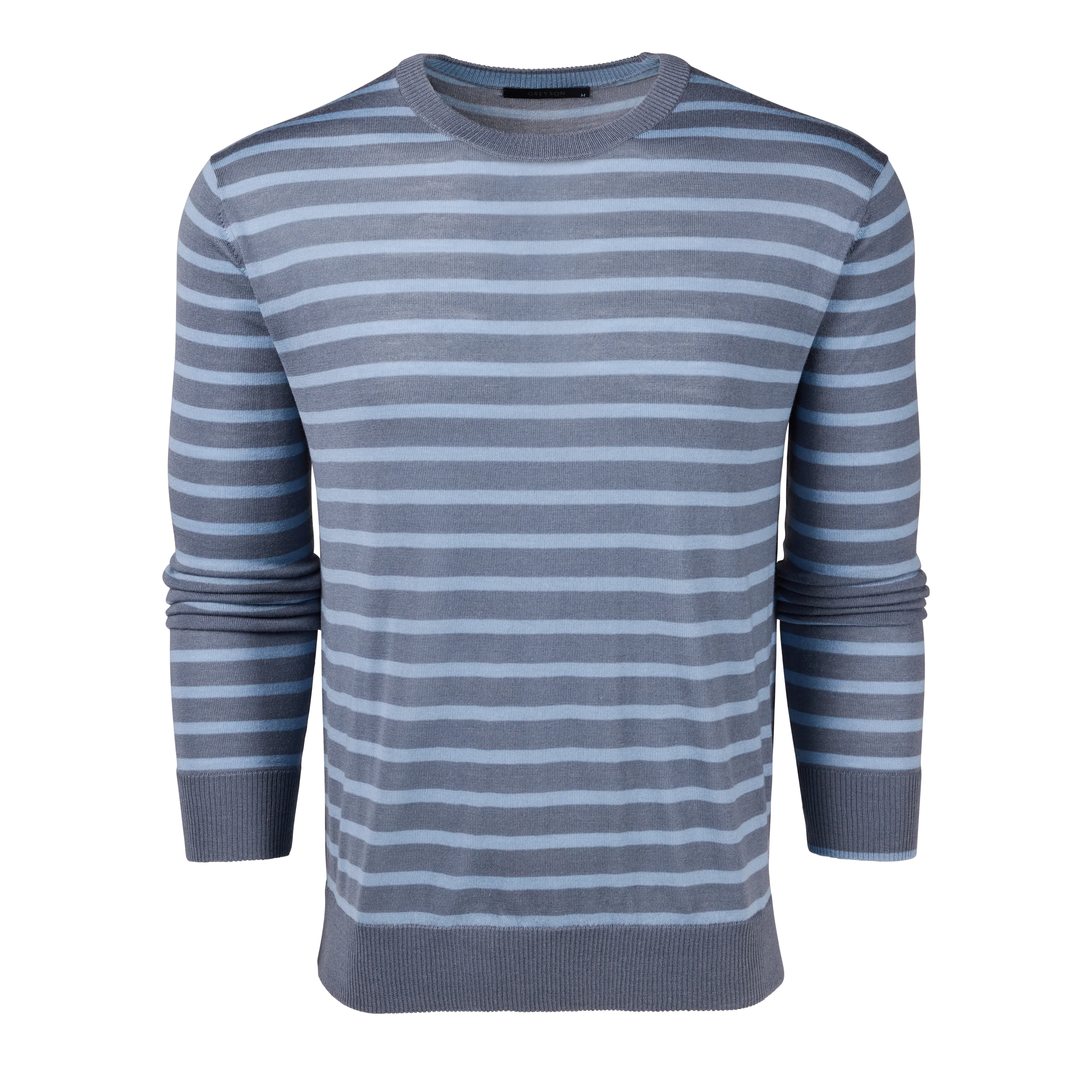 Saratoga Striped Crewneck