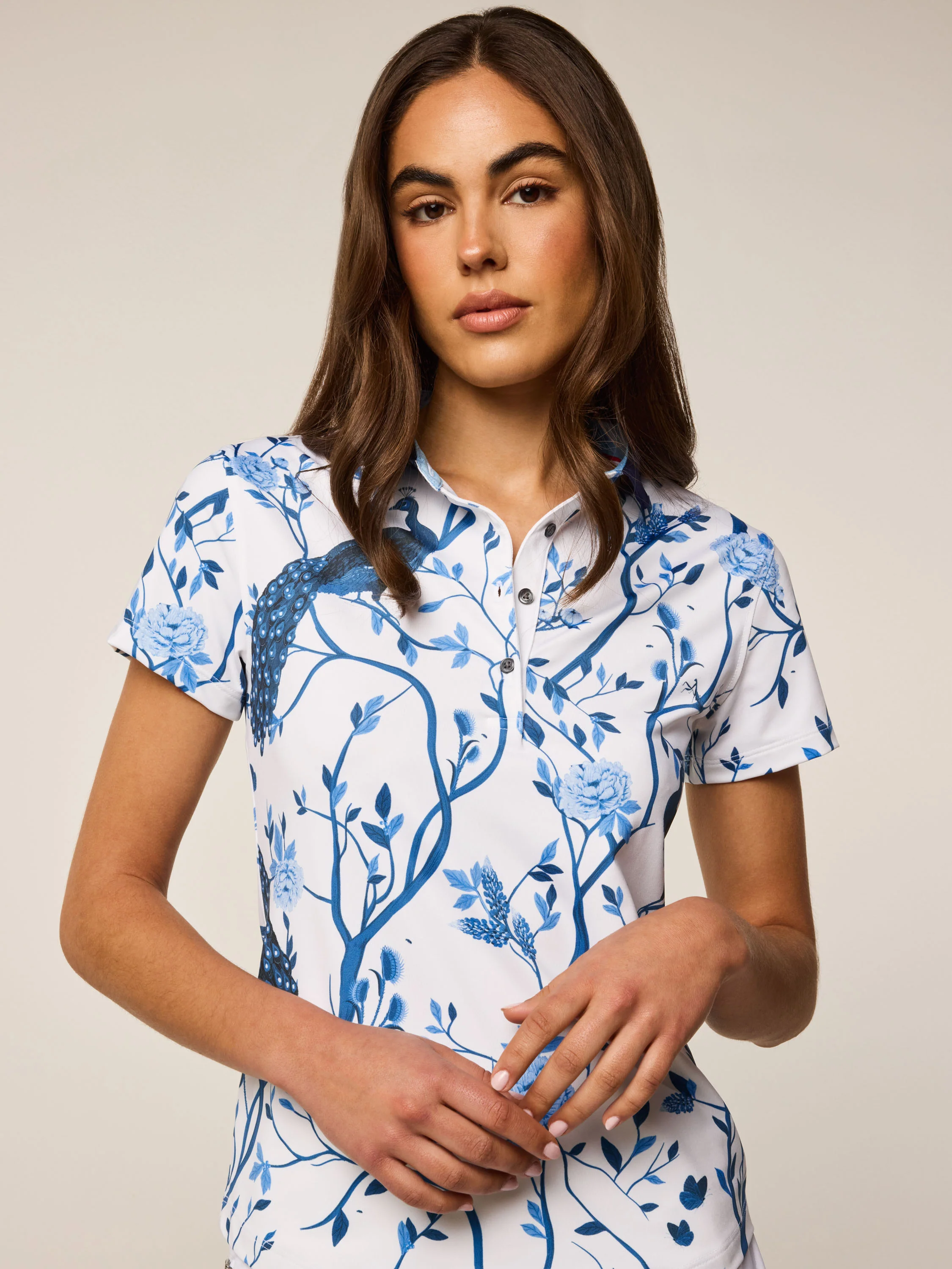 Scarlett Garden of Venus Short Sleeve Polo