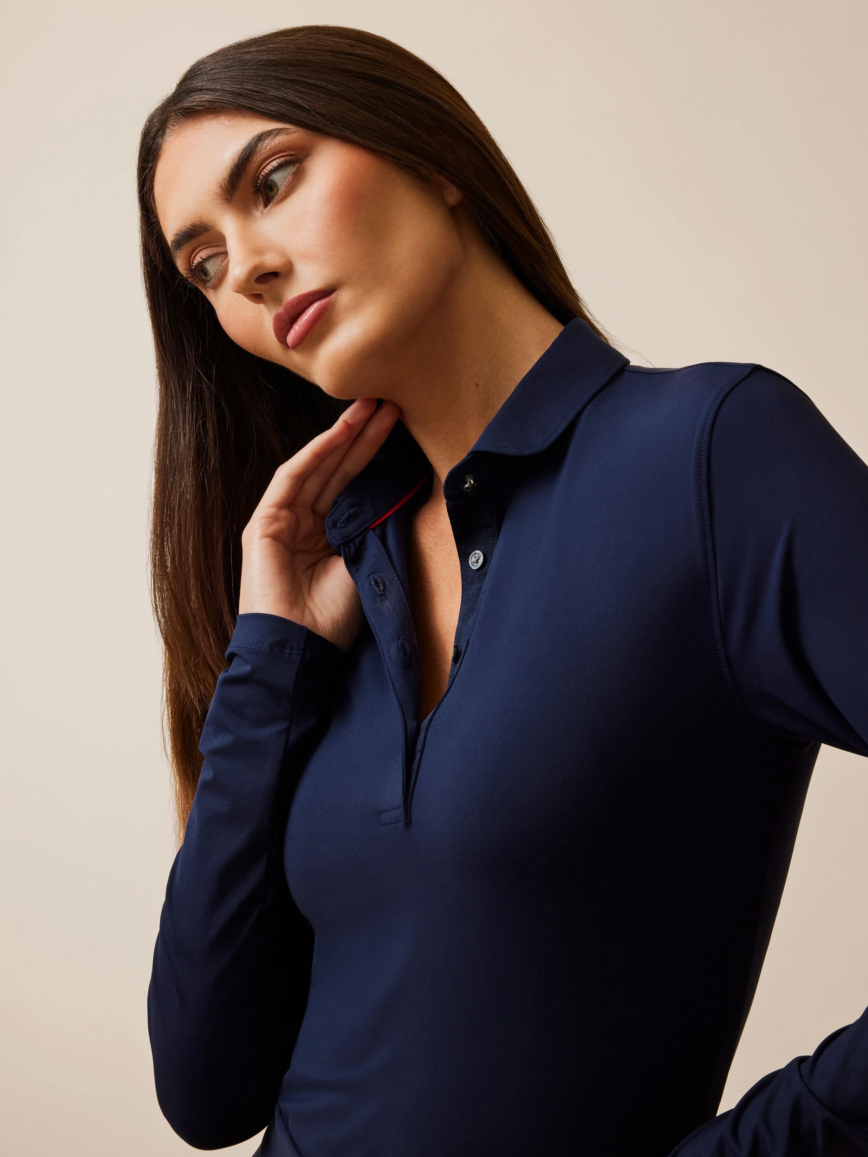 Scarlett Long Sleeve Polo - Image 5
