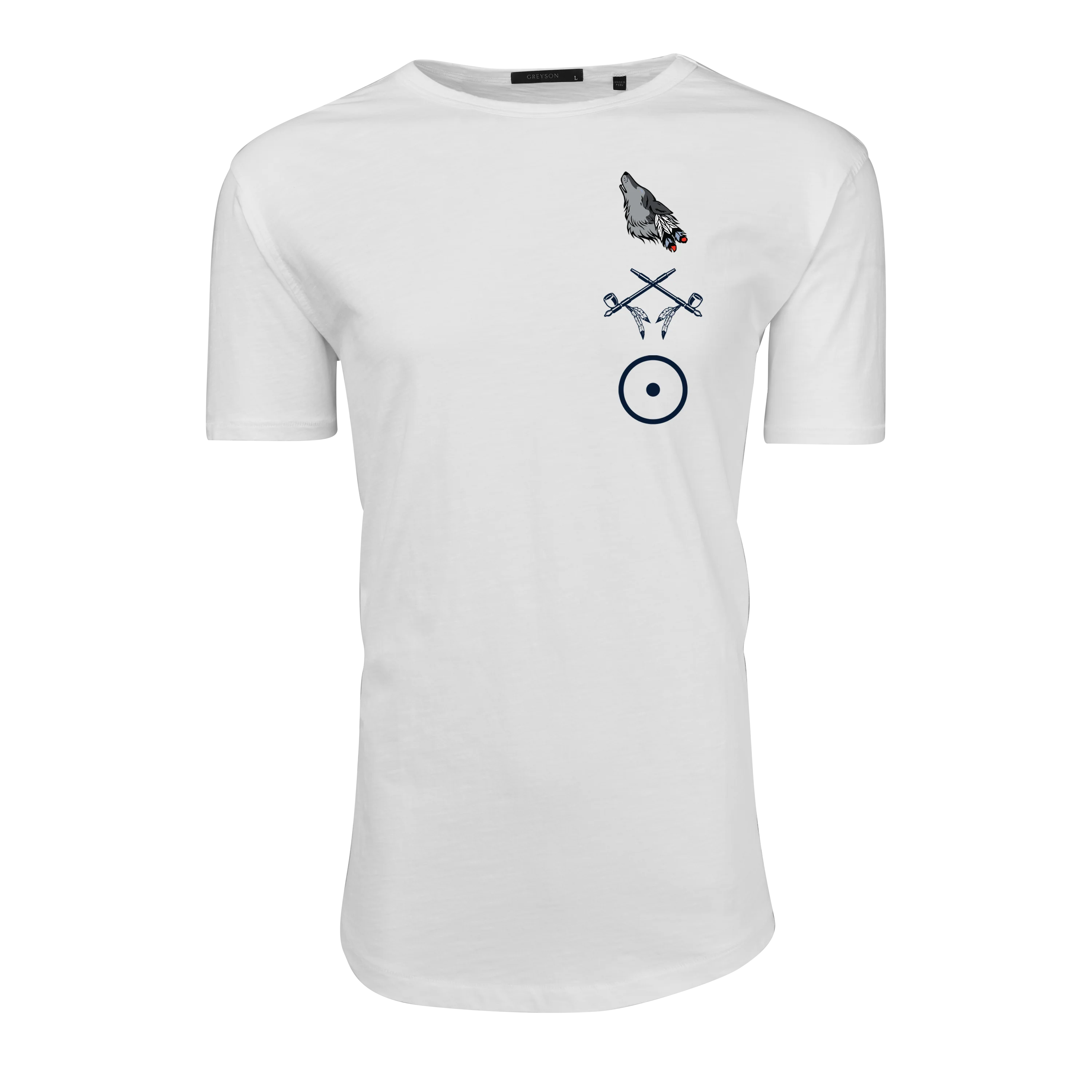 Scenic Wolf Alpha Slub Tee