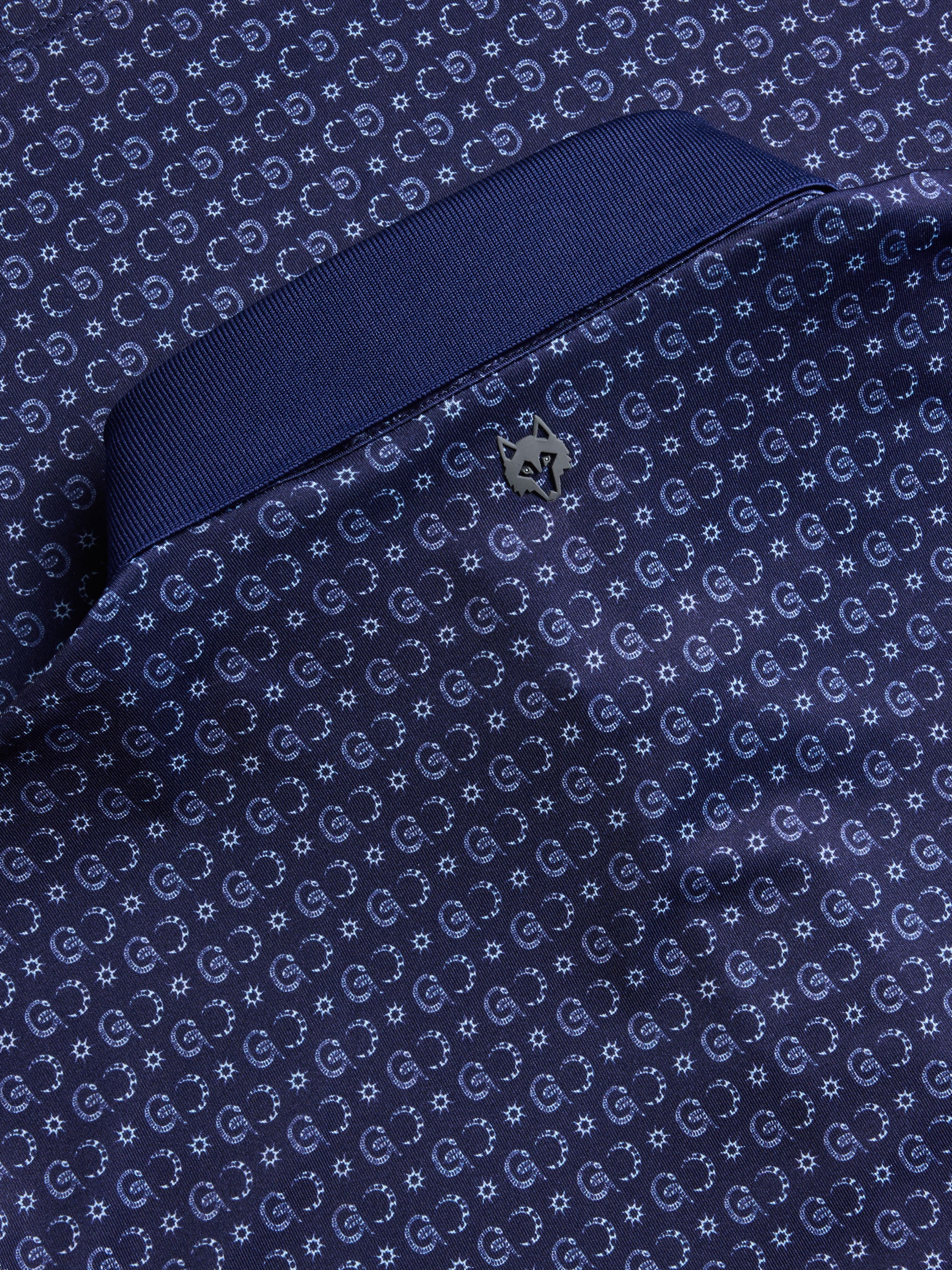 Serpent Moon Short Sleeve Polo - Image 10