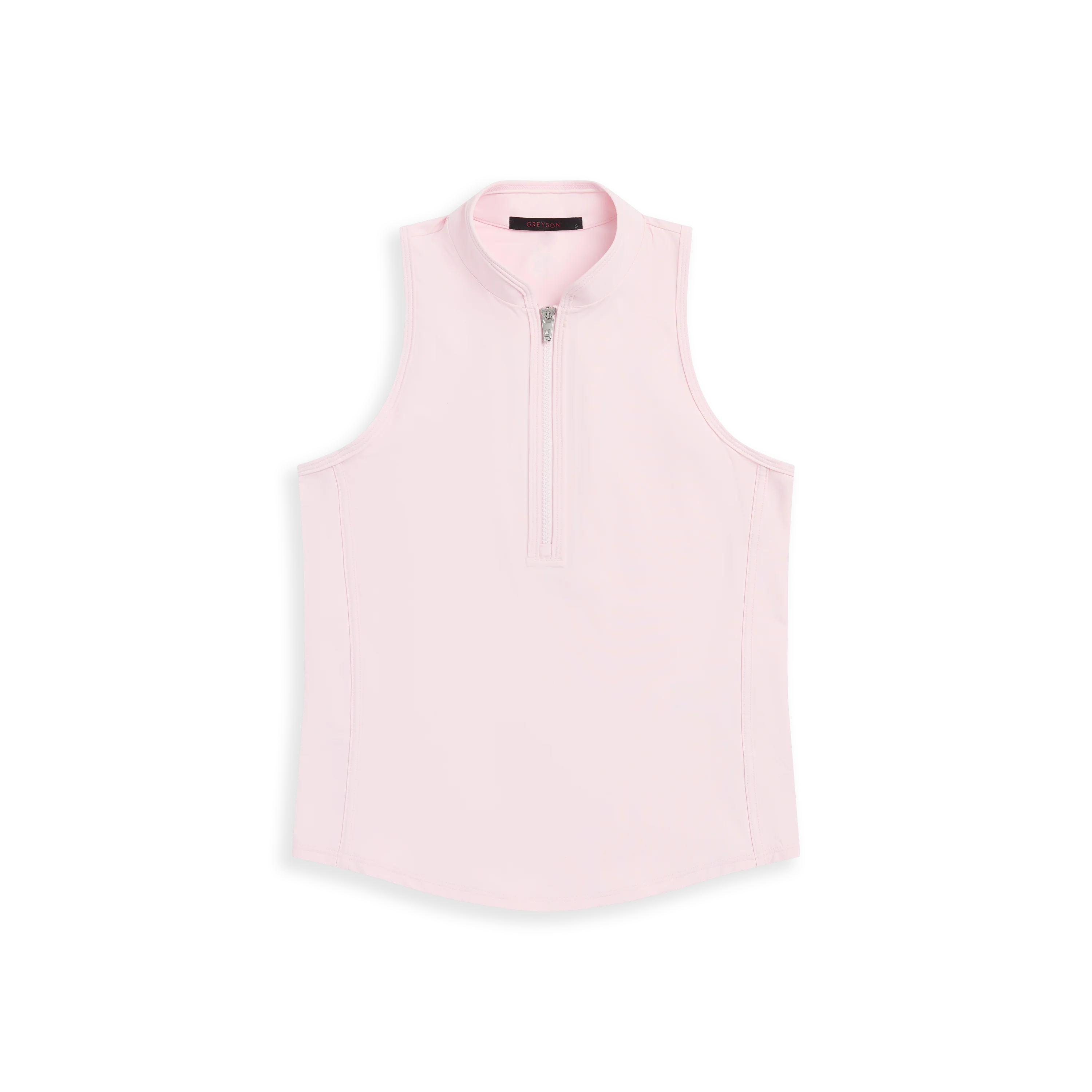 Sleeveless Vesta Mock Neck Top - Image 10