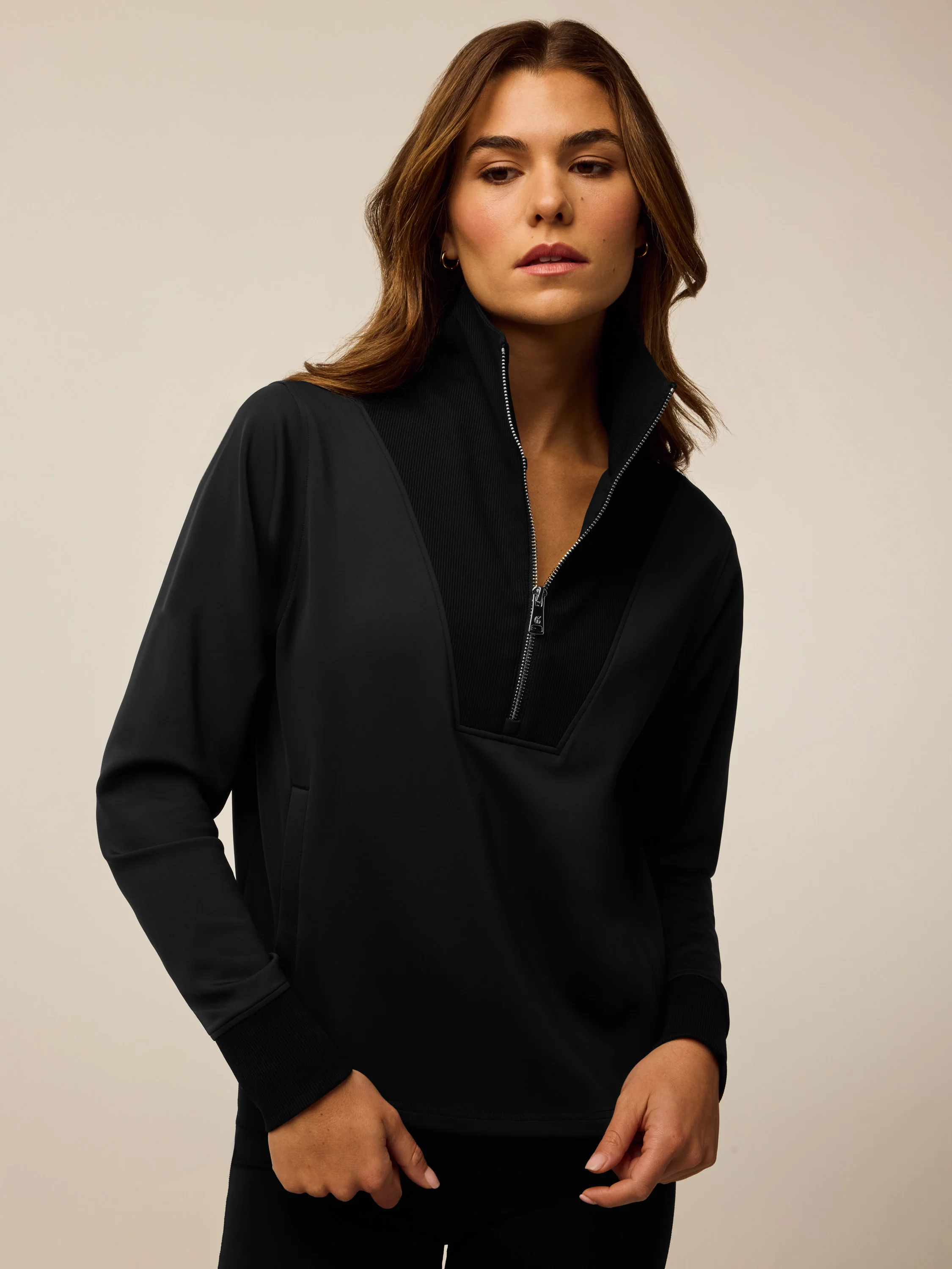 Soleil Half Zip Pullover