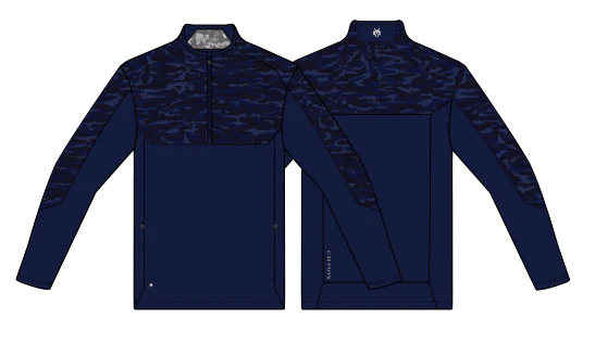 Stalking Wolf Camo Colorado Hybrid Quarter-Zip - Image 5