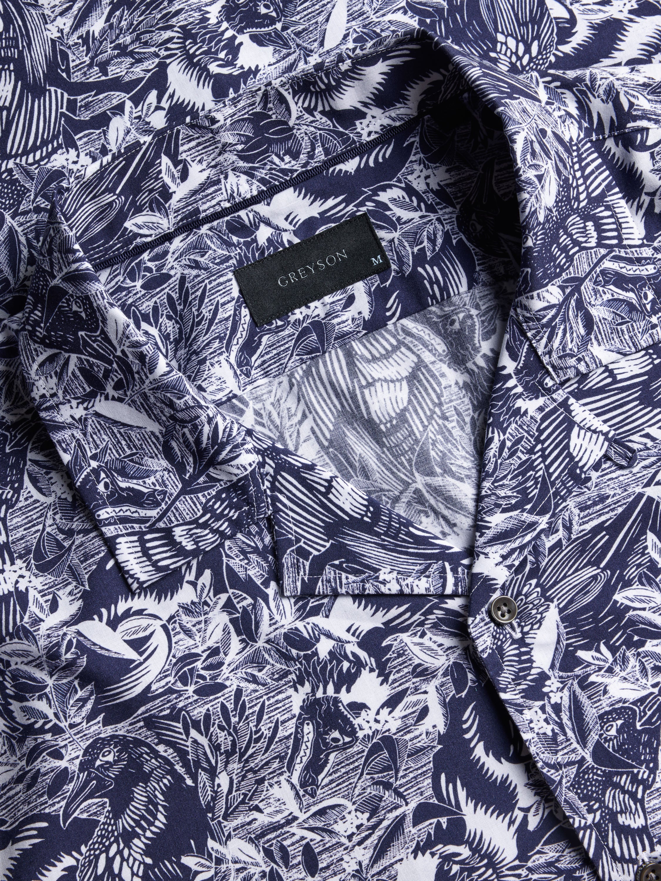 Stamped Lincoln Camp Shirt - Image 3