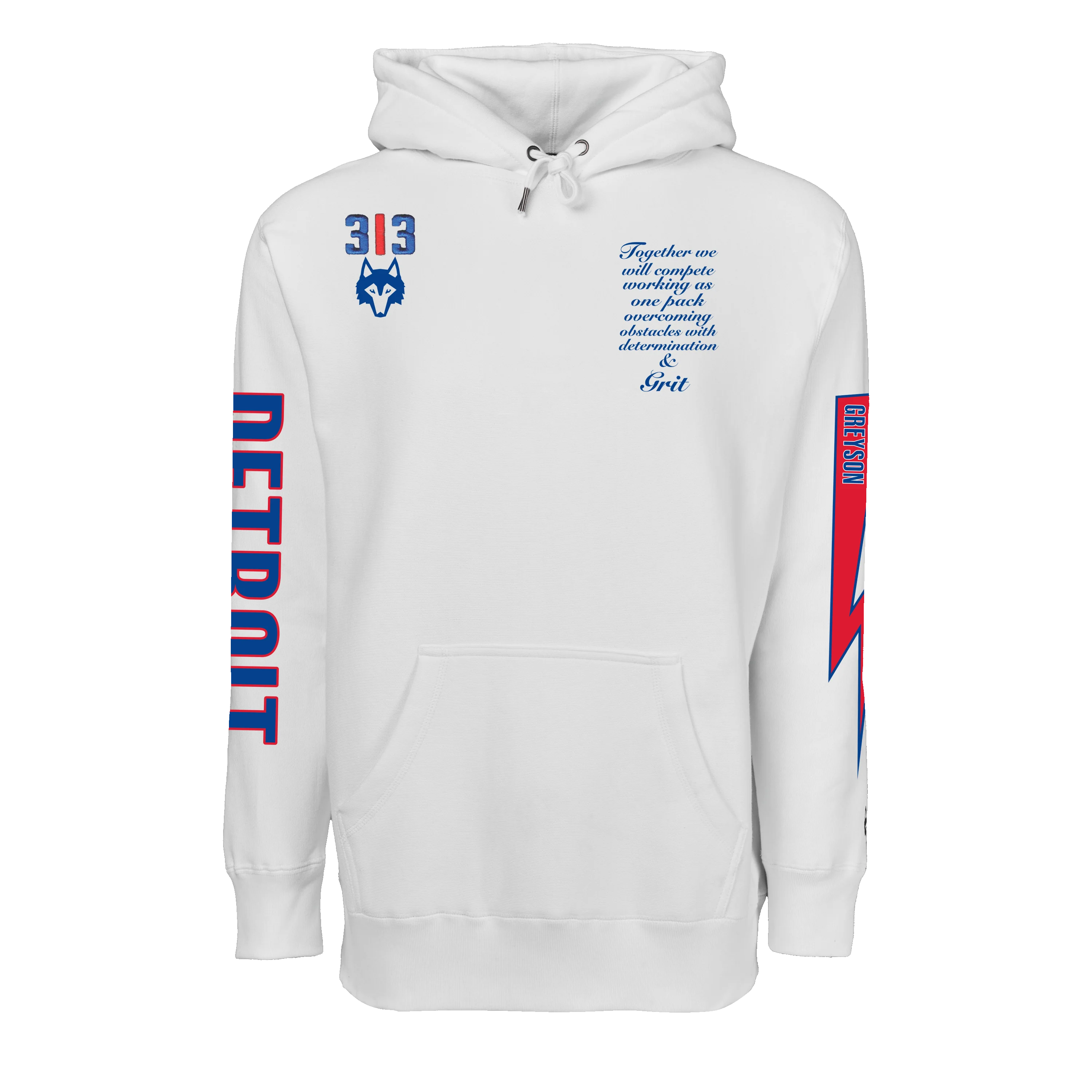 Throwback Detroit Fireside Hoodie