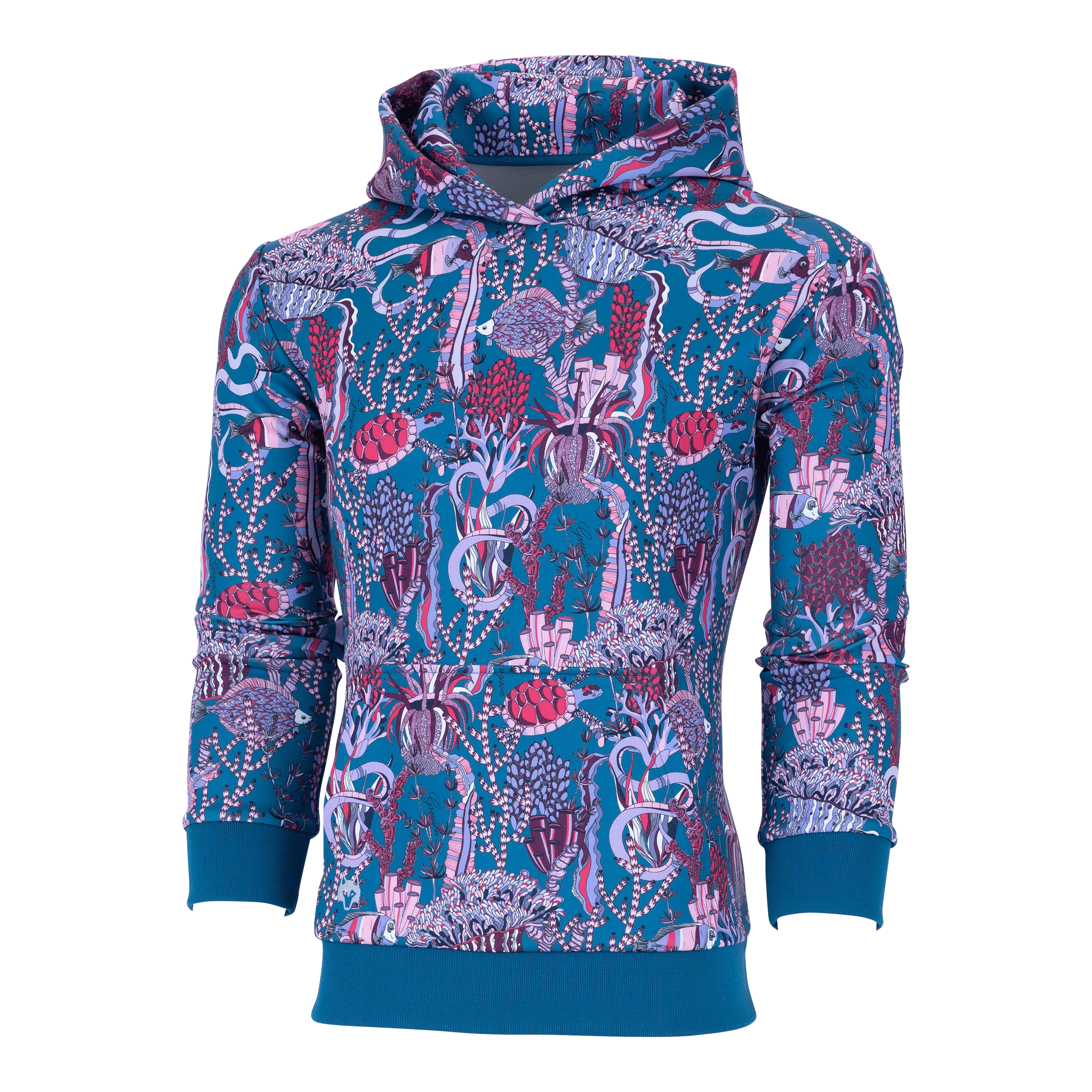 Underwater Forest Chene Hoodie - Image 2