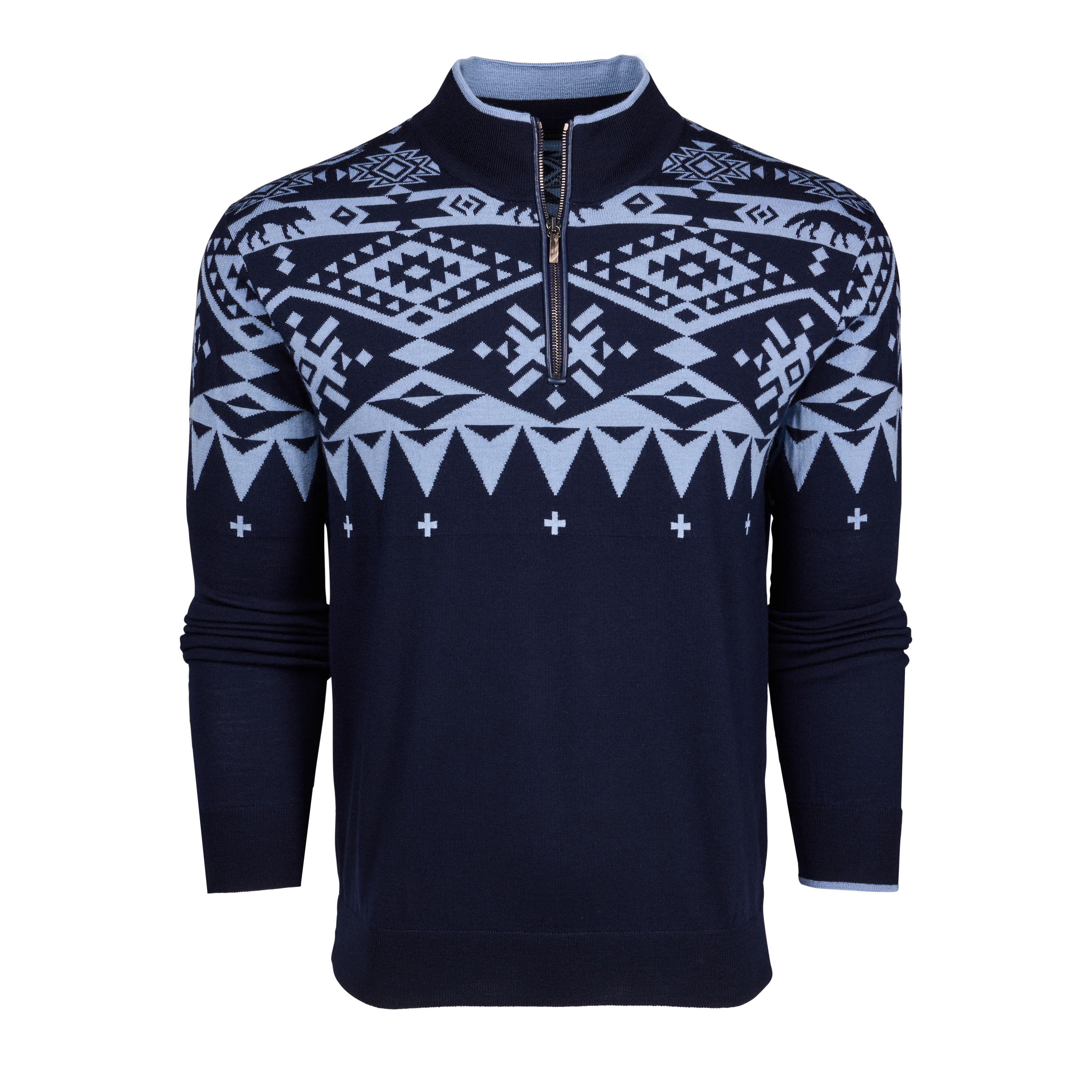Unita Intarsia Quarter-Zip