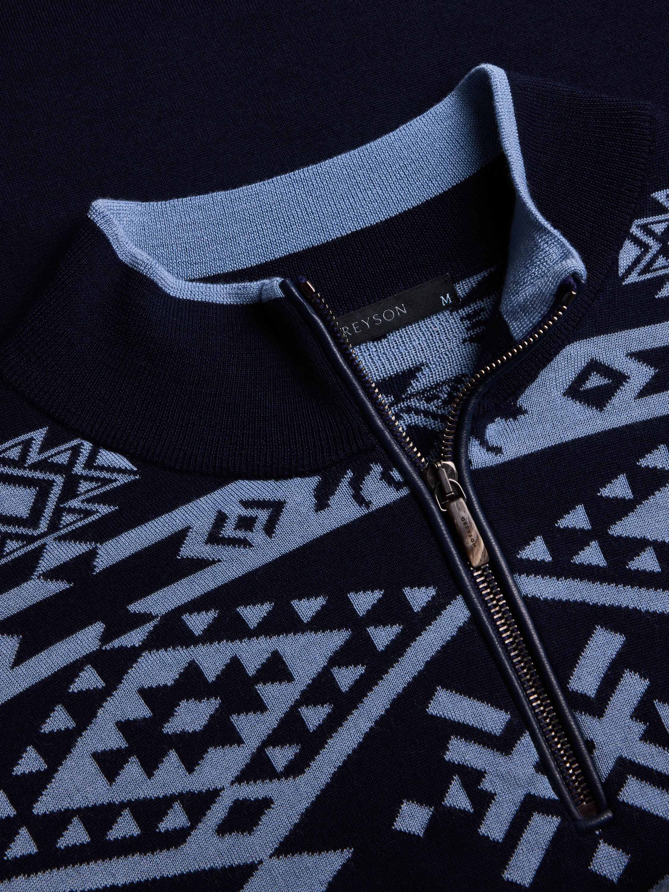 Unita Intarsia Quarter-Zip - Image 3