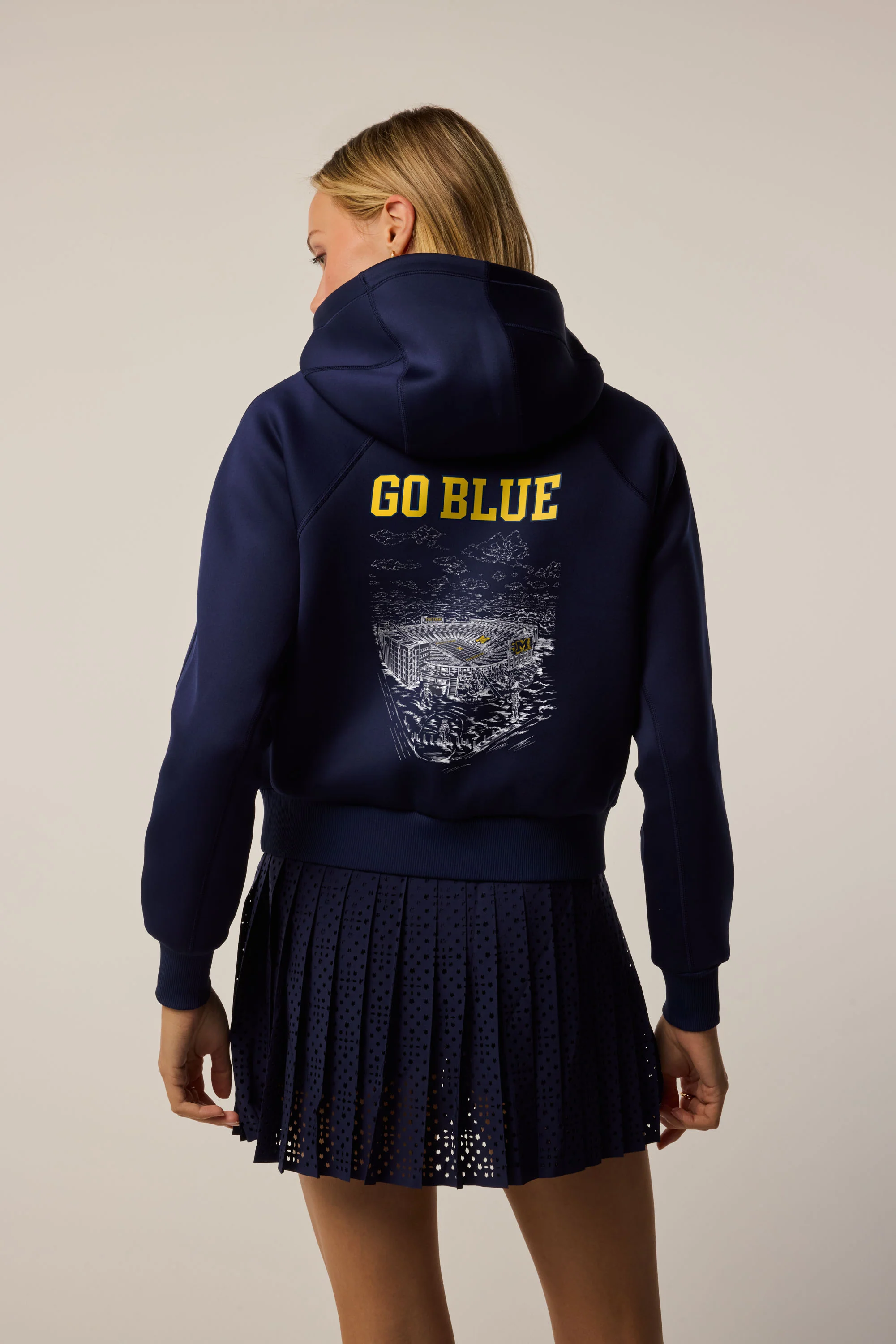 University of Michigan Kristina Full-Zip Hoodie - Image 2