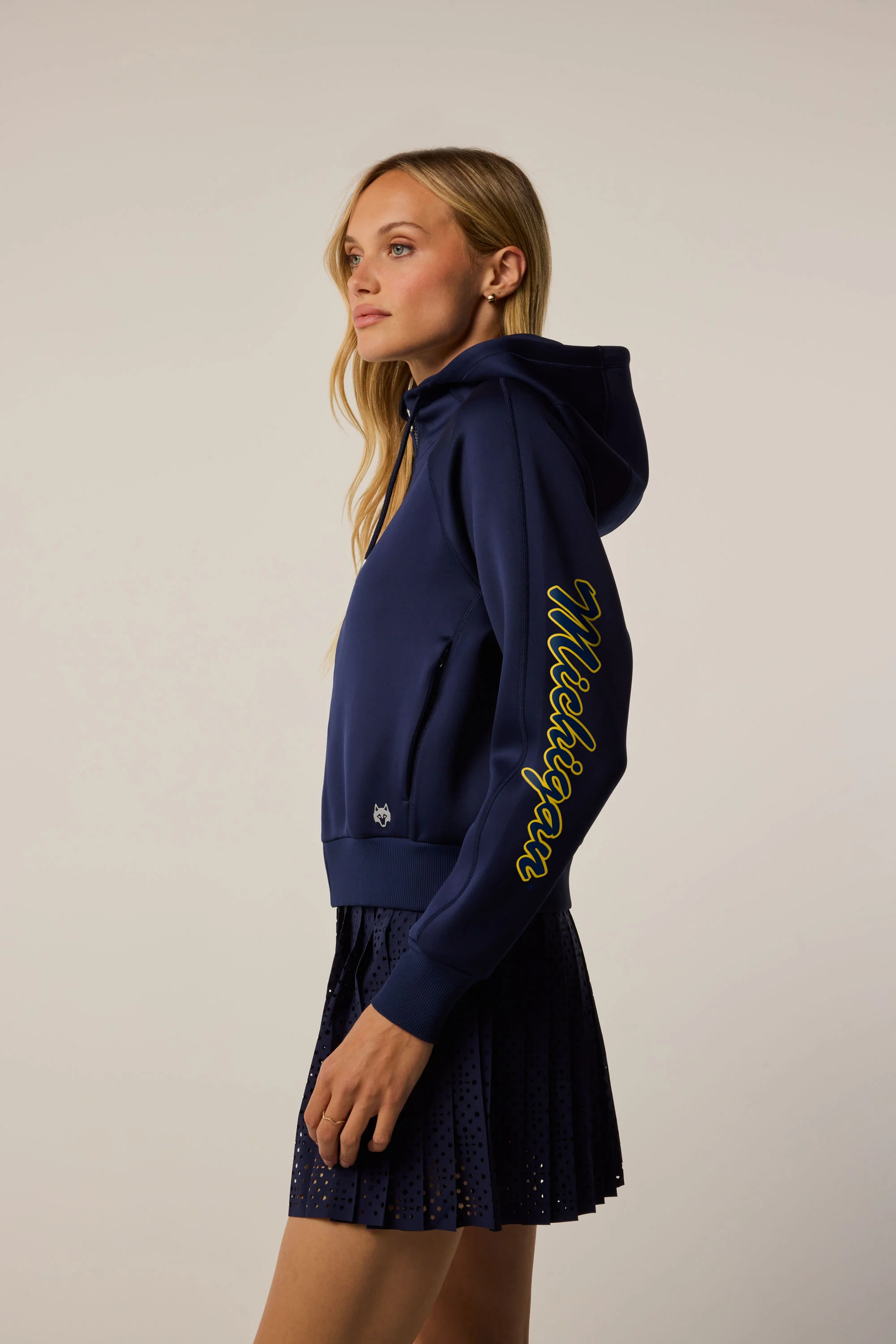 University of Michigan Kristina Full-Zip Hoodie - Image 3