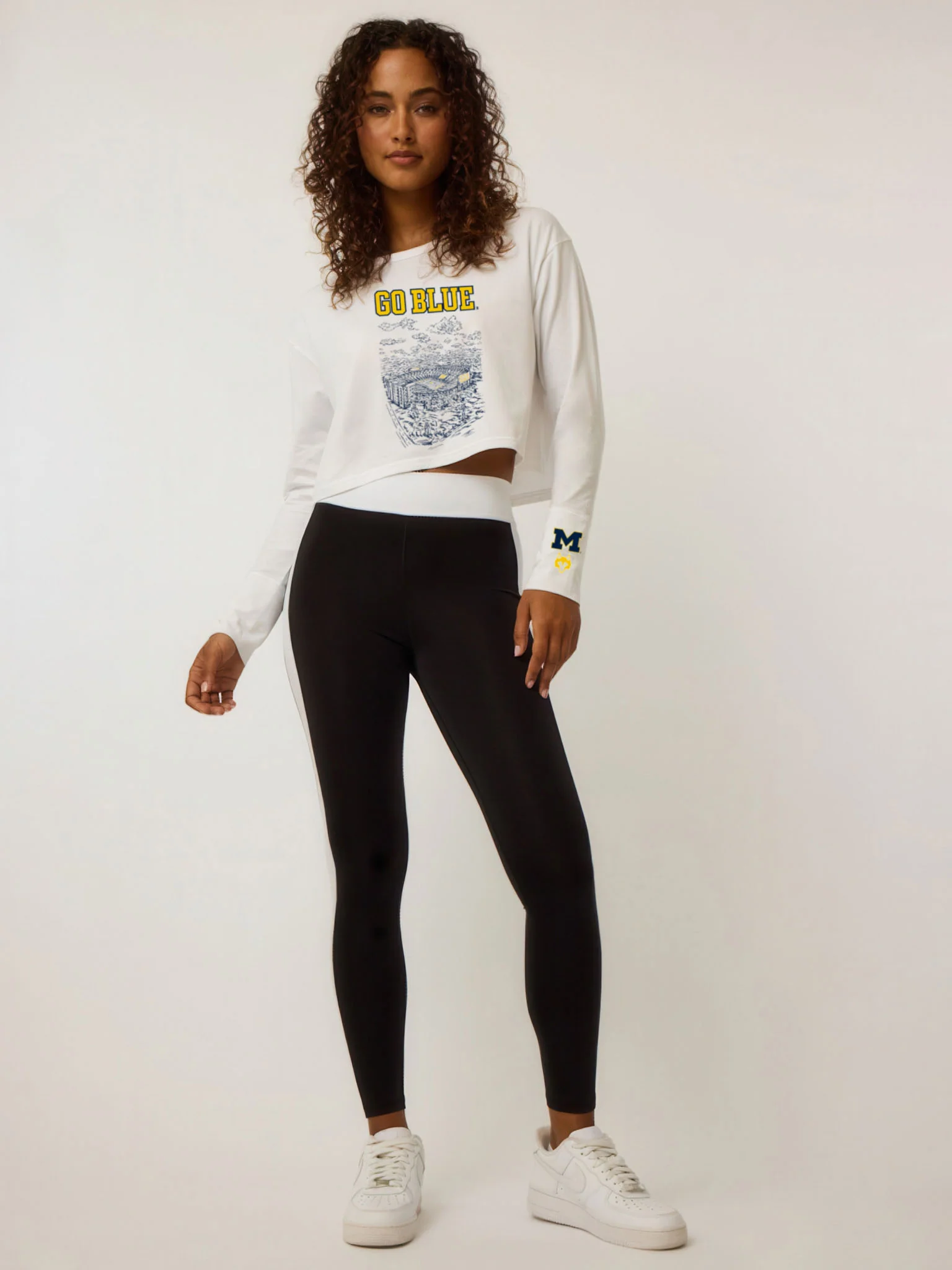 University of Michigan Sloane Long Sleeve Top