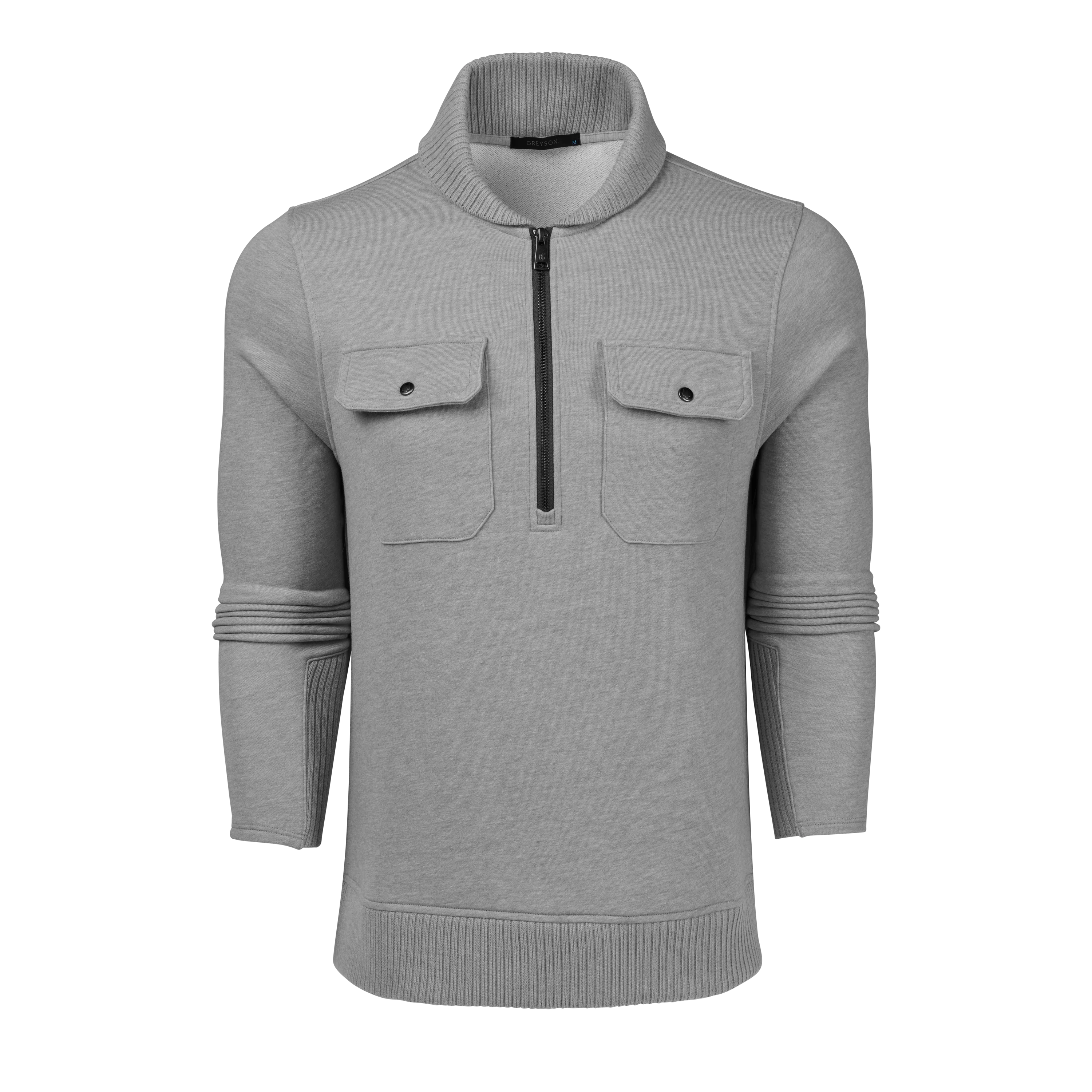Utah Shawl Collar Half-Zip Sweater