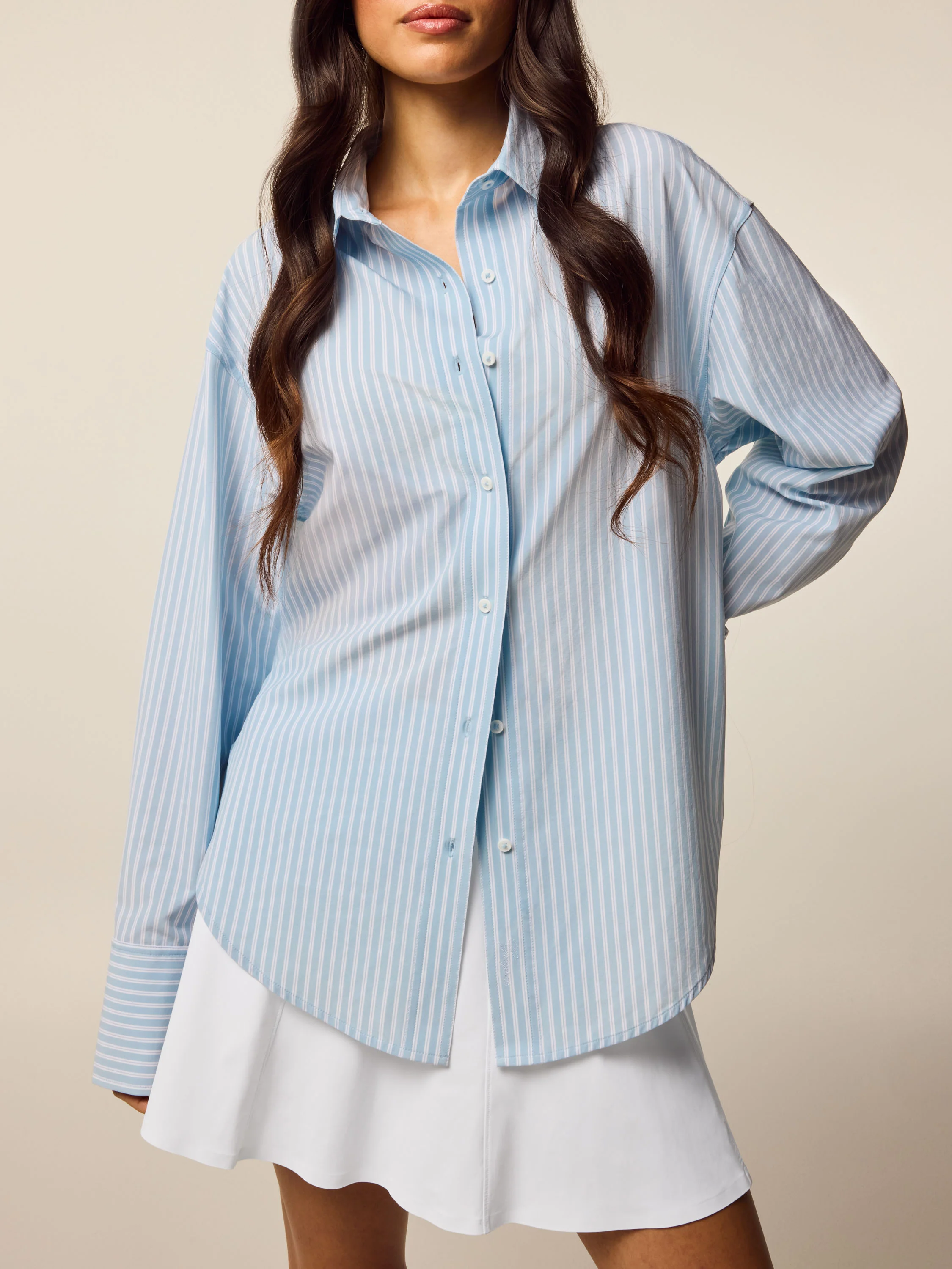 Ashe Windsor Stripe Button-Down Shirt - Image 4