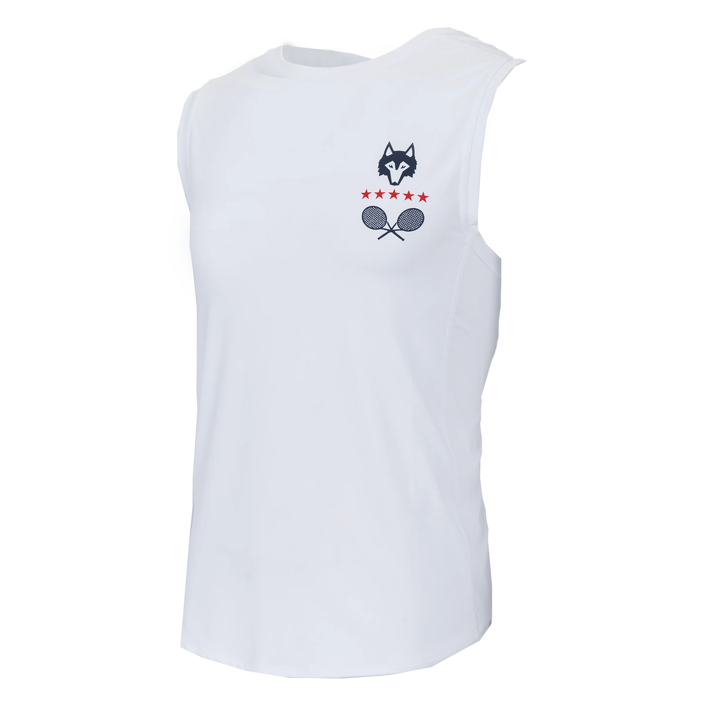 Wolf Of Queens Guide Sport Sleeveless Tee - Image 2