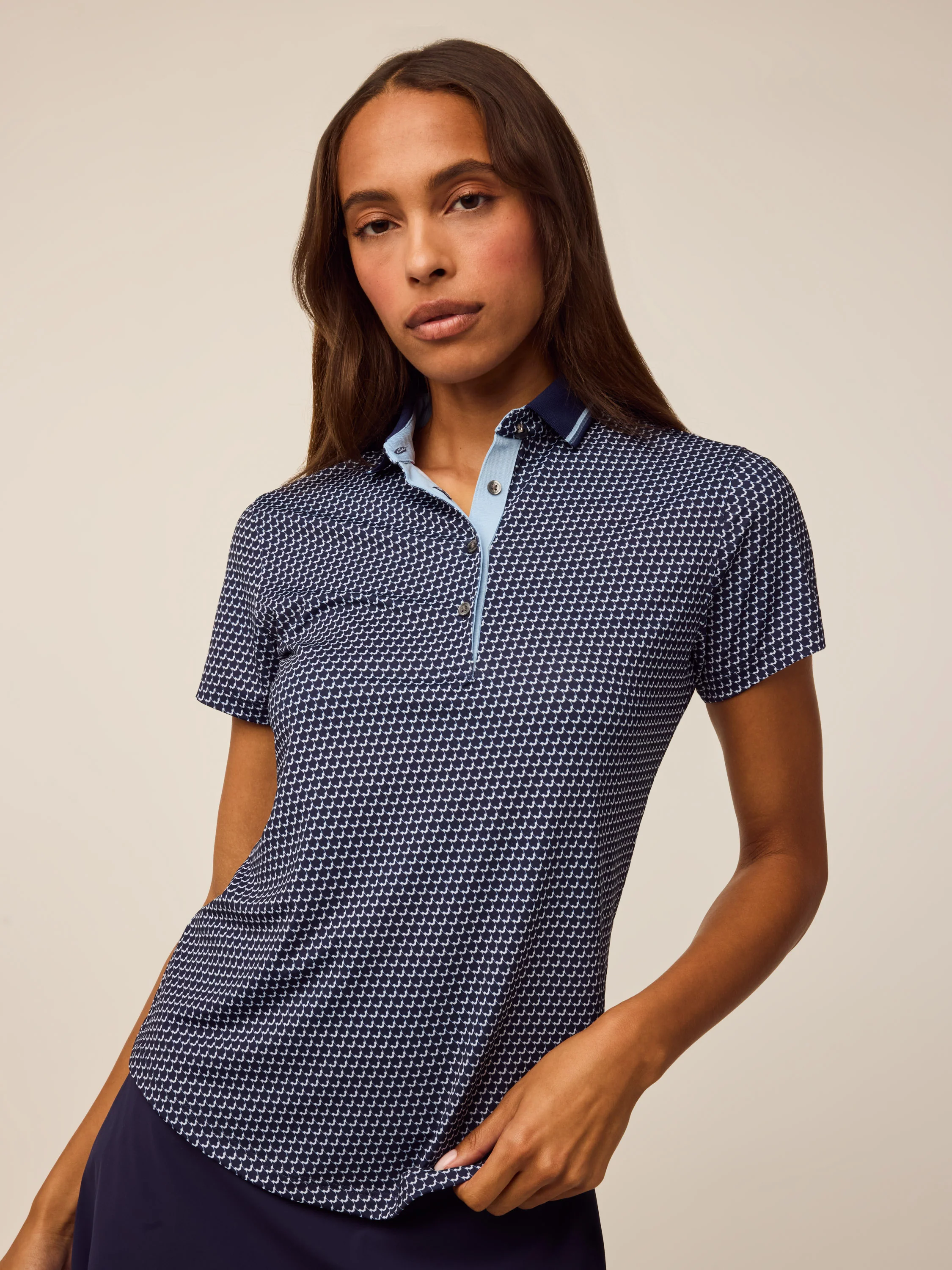 Wolvestooth Scarlett Polo with Crowley Collar