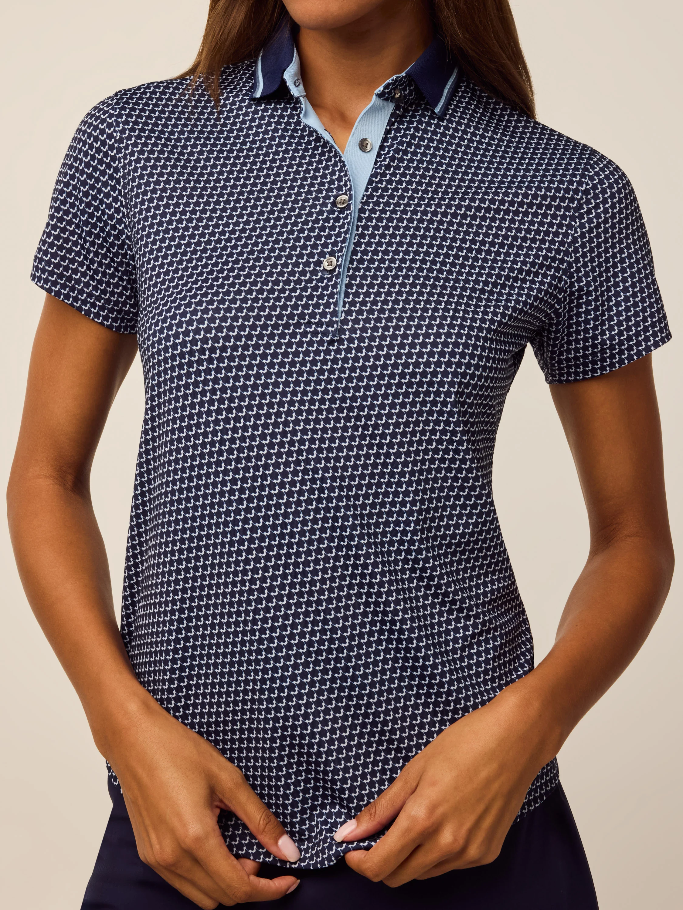 Wolvestooth Scarlett Polo with Crowley Collar - Image 3