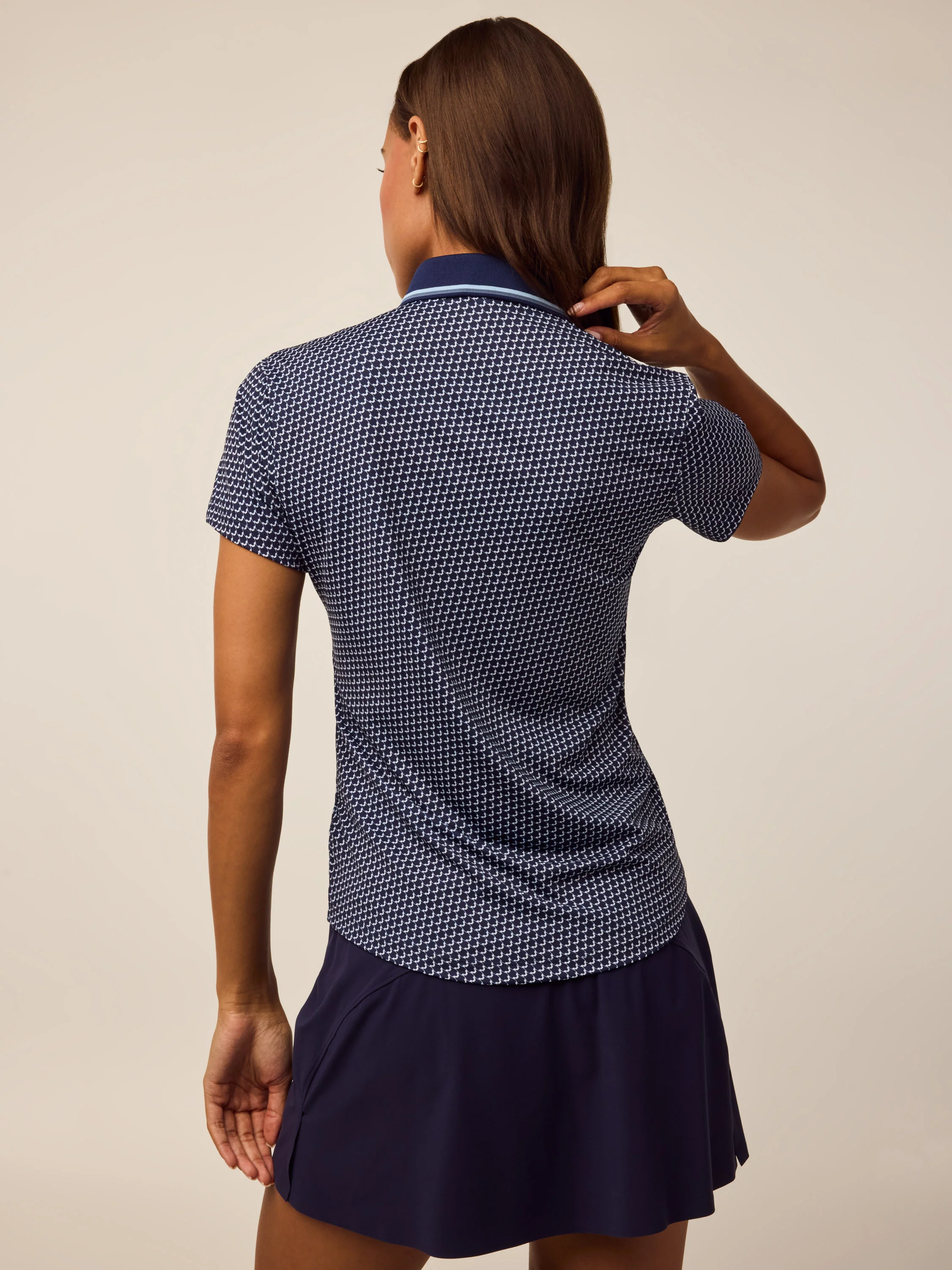 Wolvestooth Scarlett Polo with Crowley Collar - Image 4