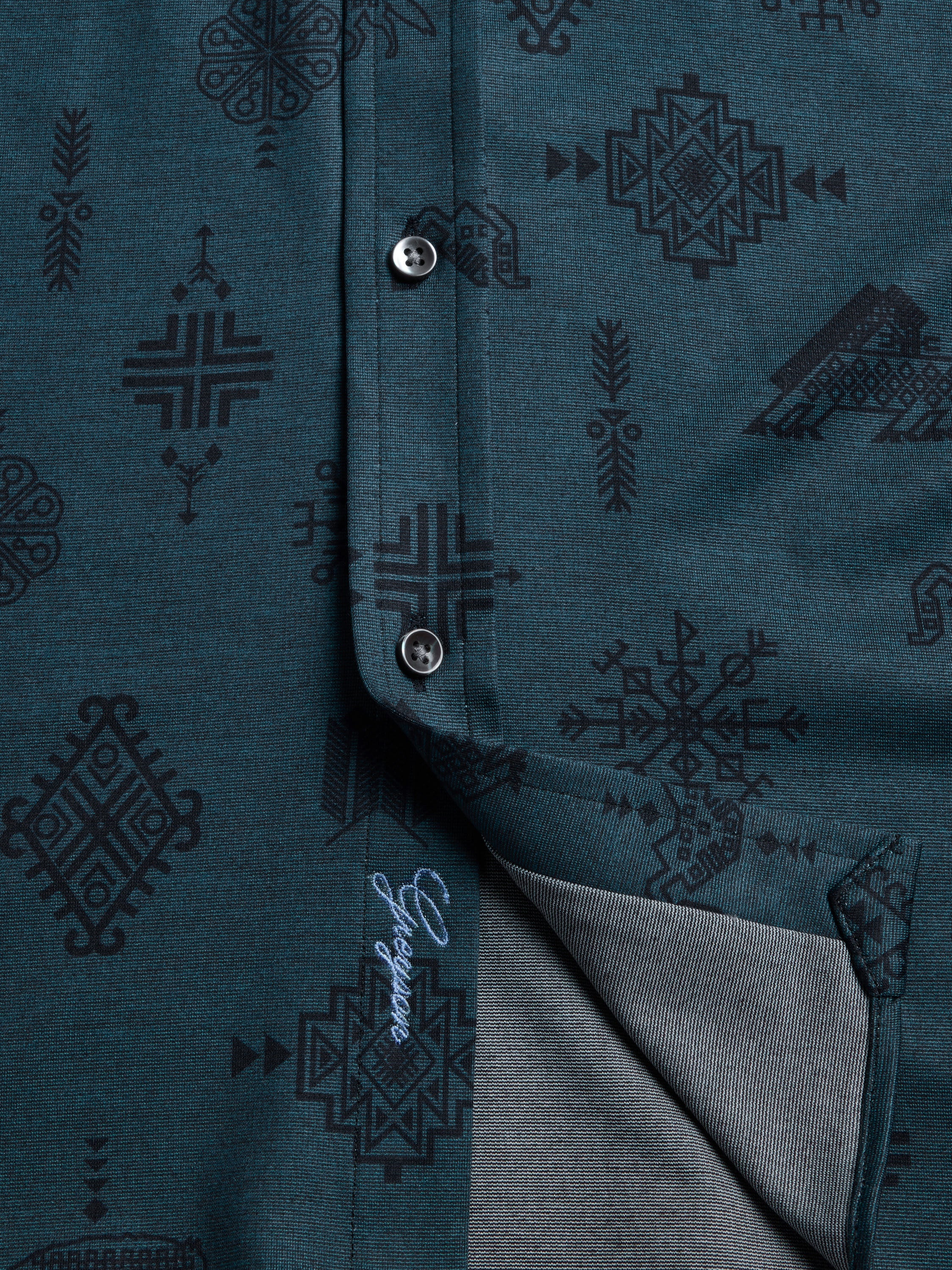 Woven Spirits Woodward Knit Shirt - Image 6