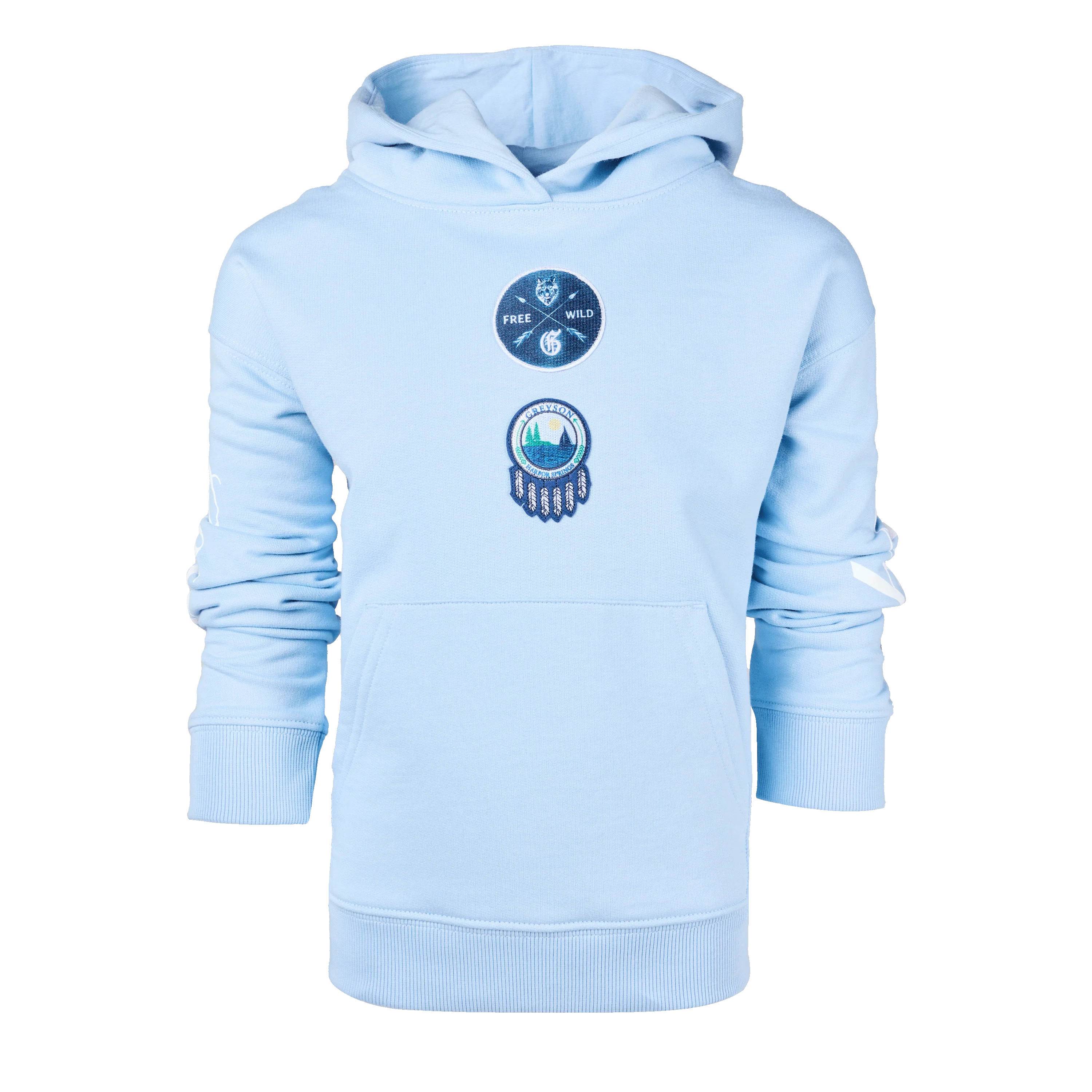 Youth Free & Wild Aspen Hoodie
